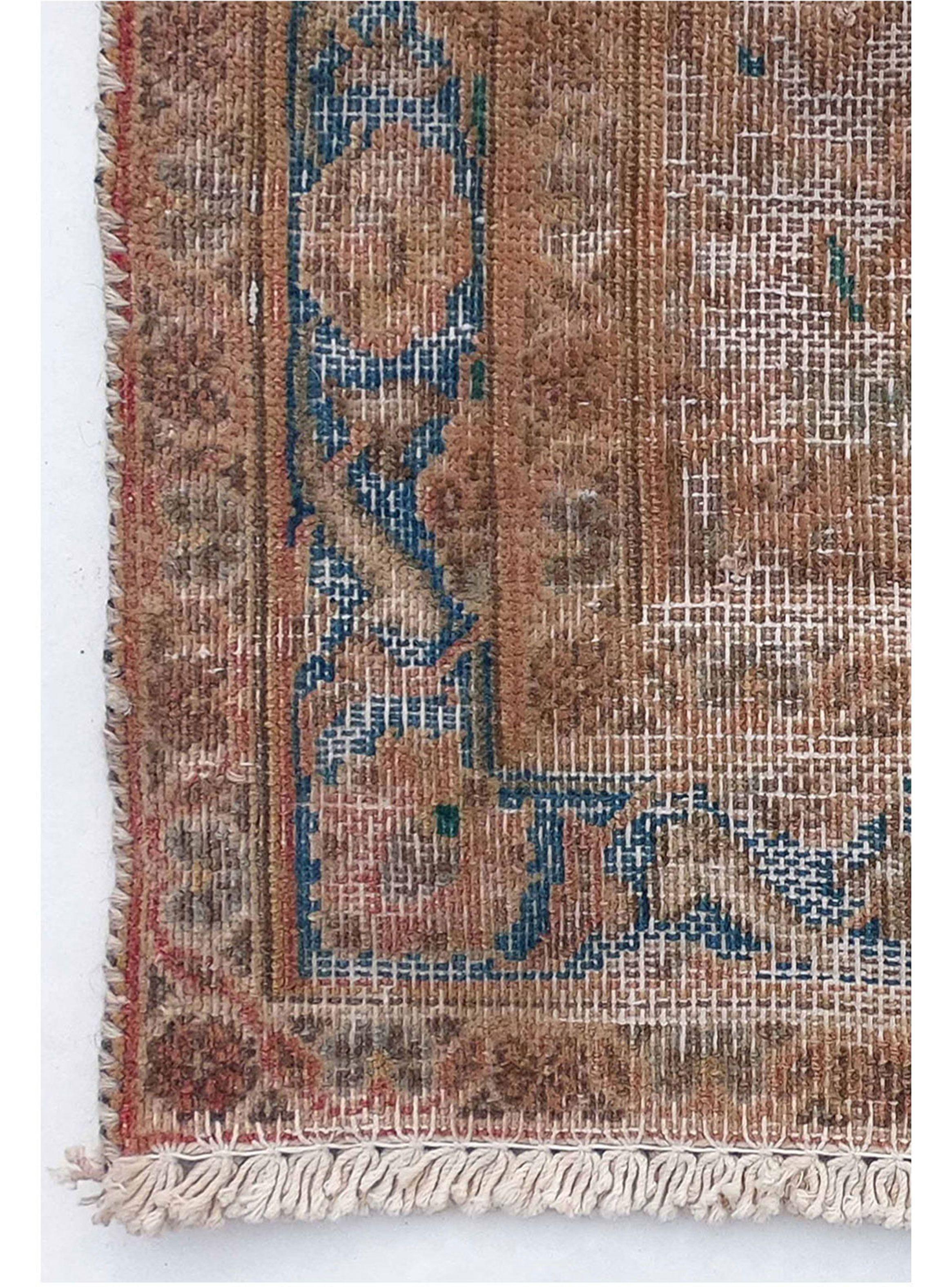 Alfombra Persa Vintage de Lana de 3.80 x 2.90 mts., AA908-2