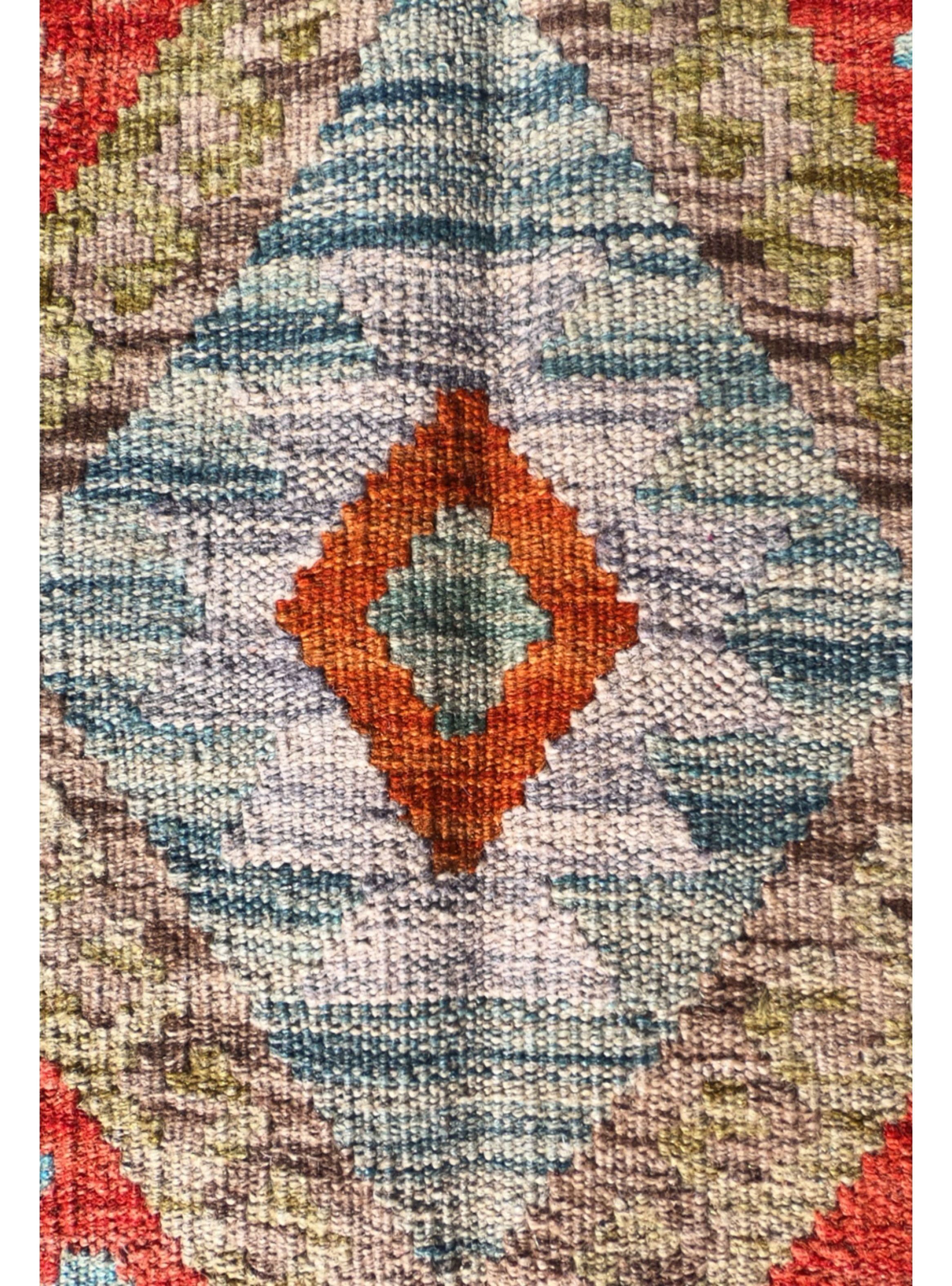 Alfombra de Lana Kelim Kashkuli de 1.80 x 1.20 mts., AA1192-1