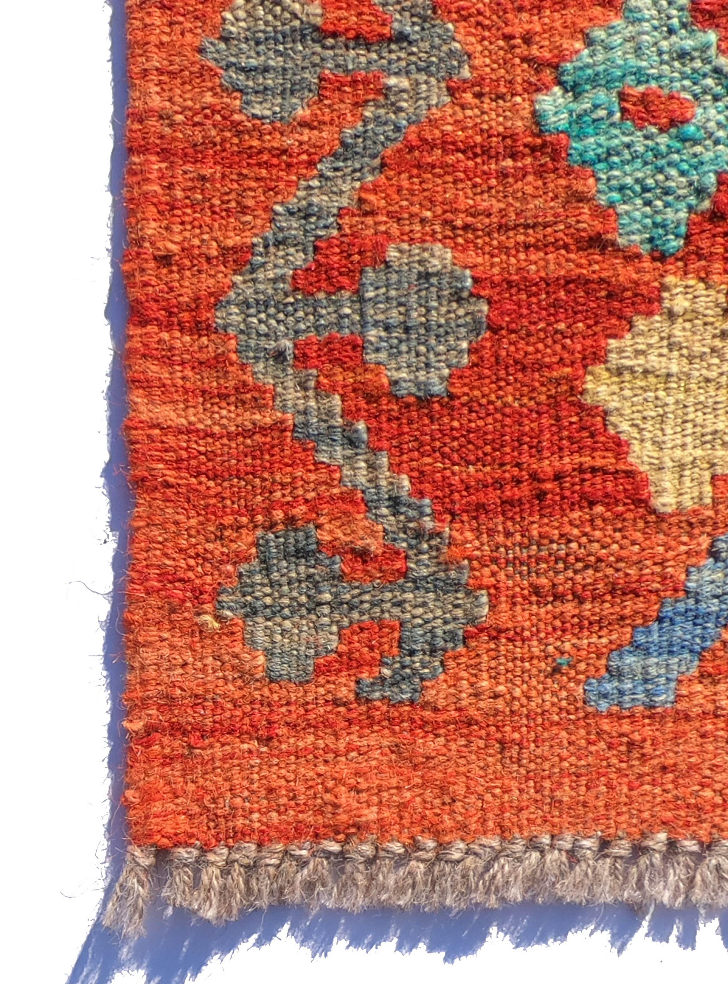 Alfombra de Lana Kelim Kashkuli 1.30 x 0.80 mts, K1444-2