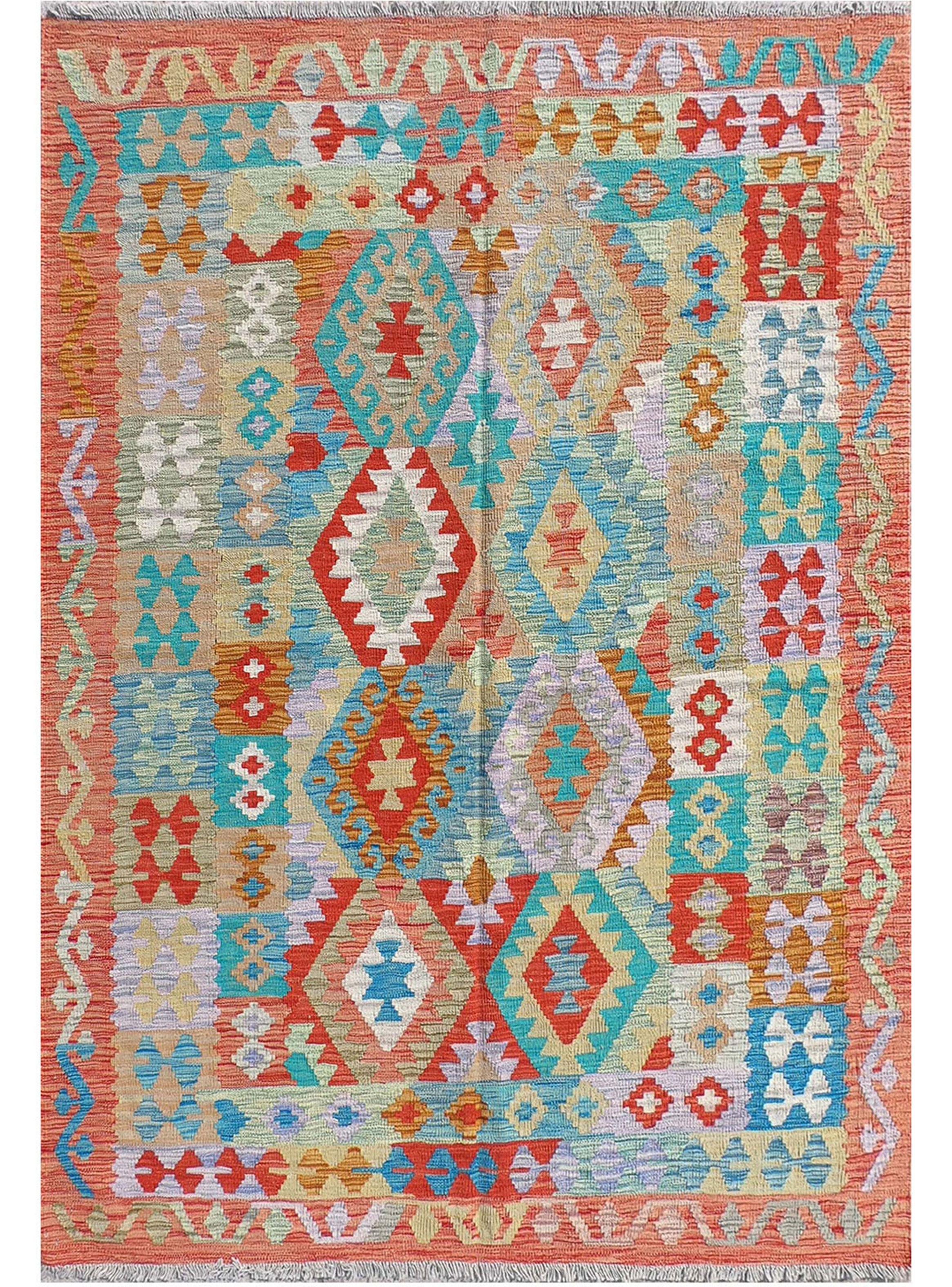 Alfombra de Lana Kelim Kashkuli de 2.00 x 1.50 mts., AA849-0