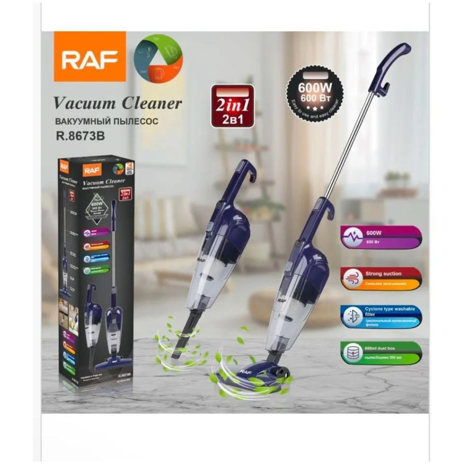 Aspiradora Vertical Potente Portatil 2En1 600W Con Accesorio-4
