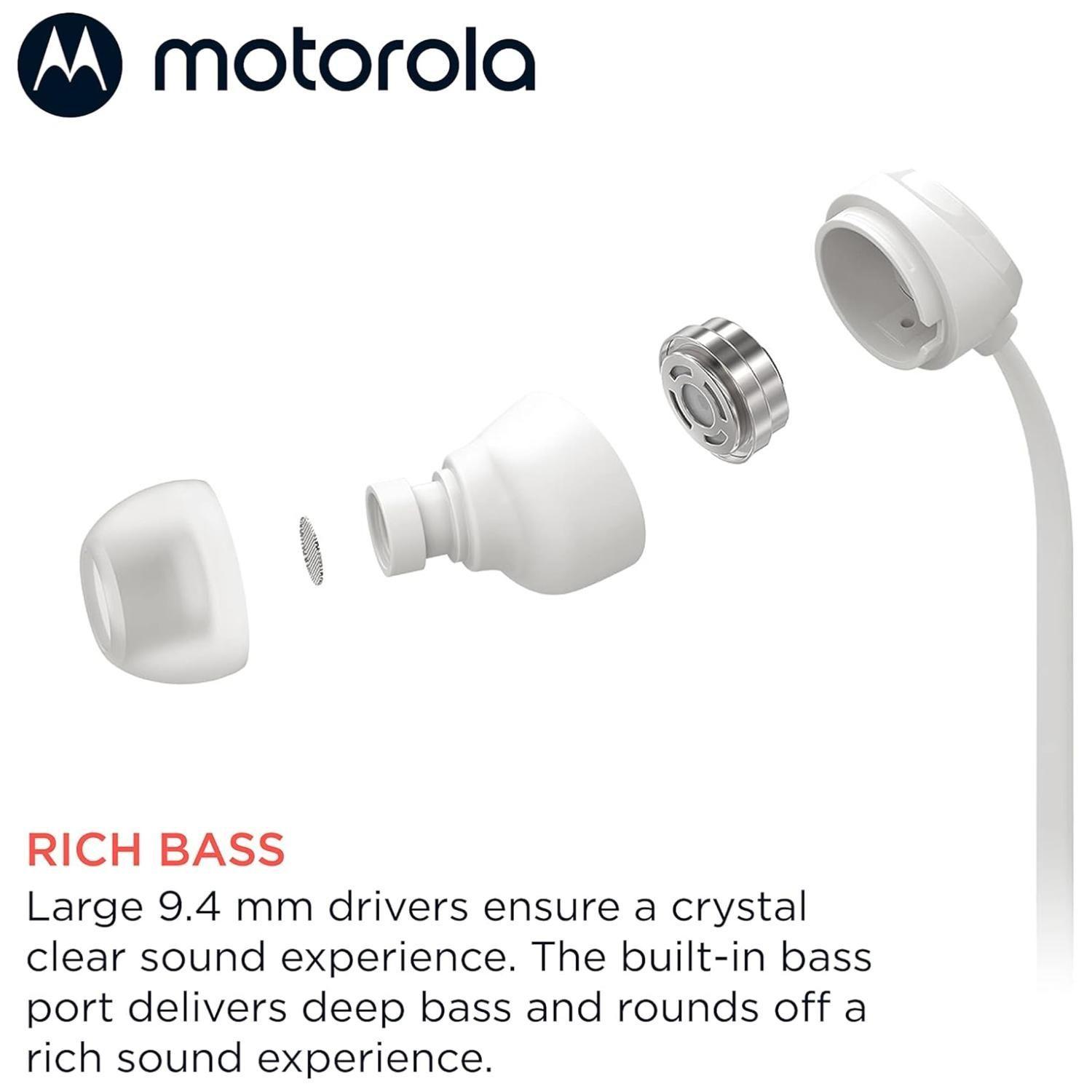 Audifonos Alambricos Manos Libres Jack 3.5mm Blanco EarBuds3S-3