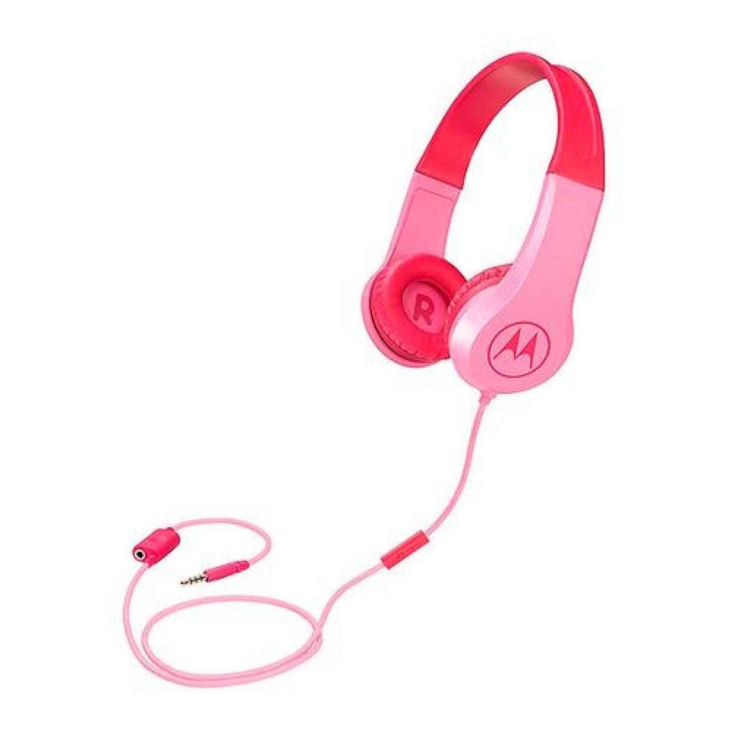 Audifono Manos Libres Jack 3.5 Rosado Squads 200 -3