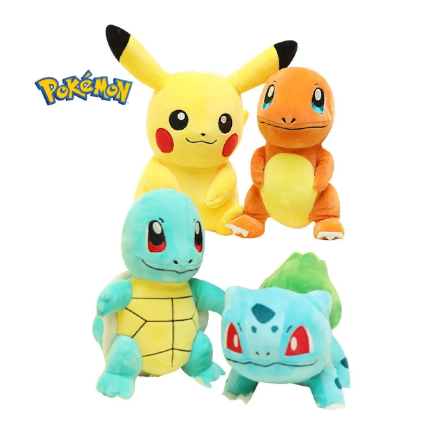 Juguete Peluche Pokemon Bulbasaur 30cm Azul Infantil-1