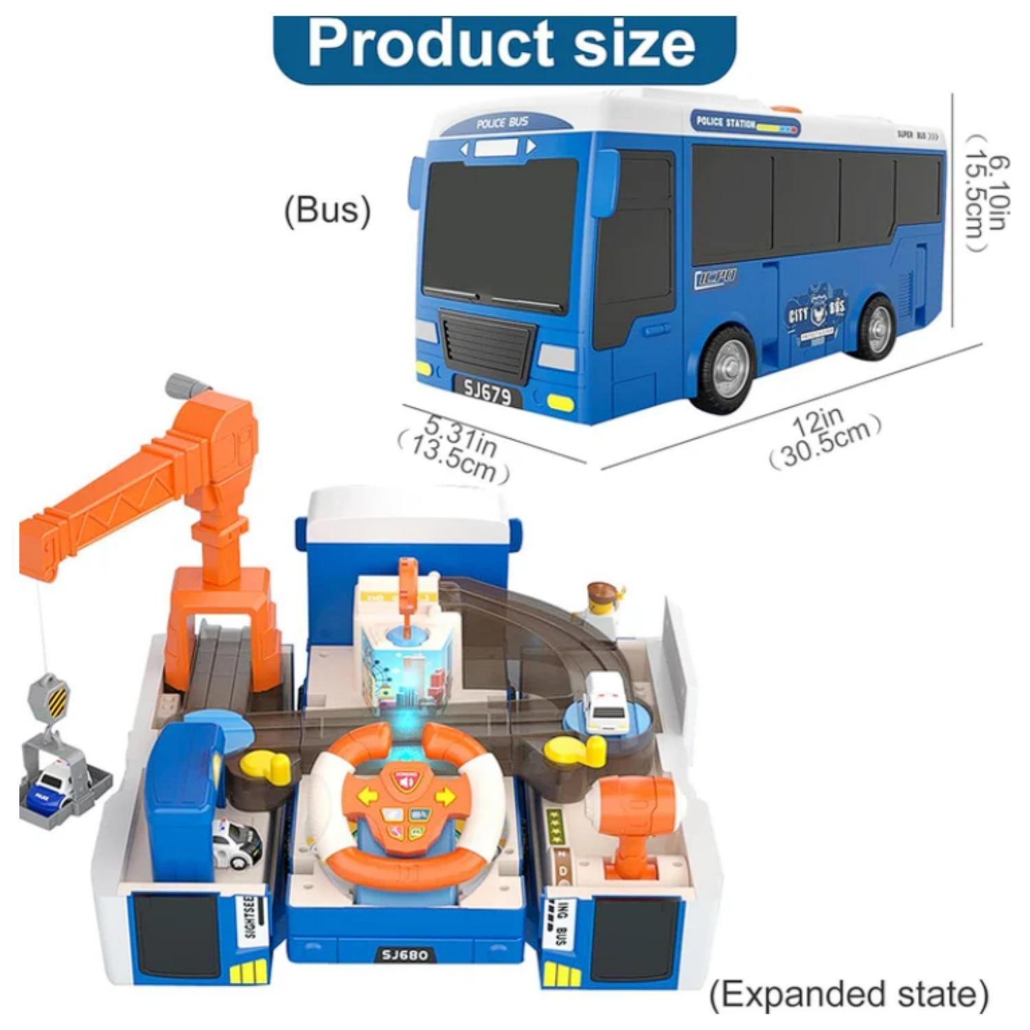 Juguete Didactico Simulacion De Volante y Autobus Infantil-2