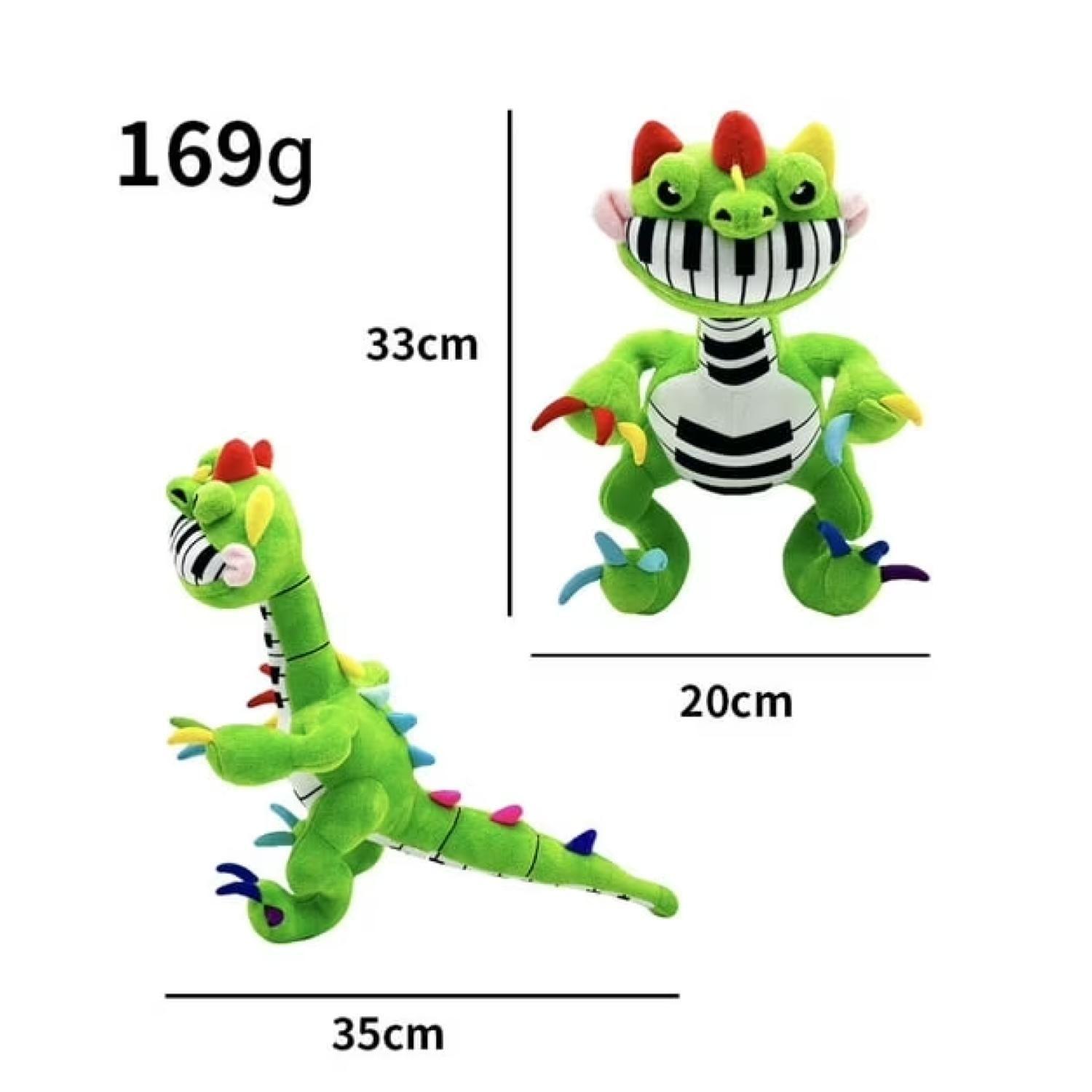 Juguete Peluche Pianosaurus Poppy Playtime Verde Infantil-2