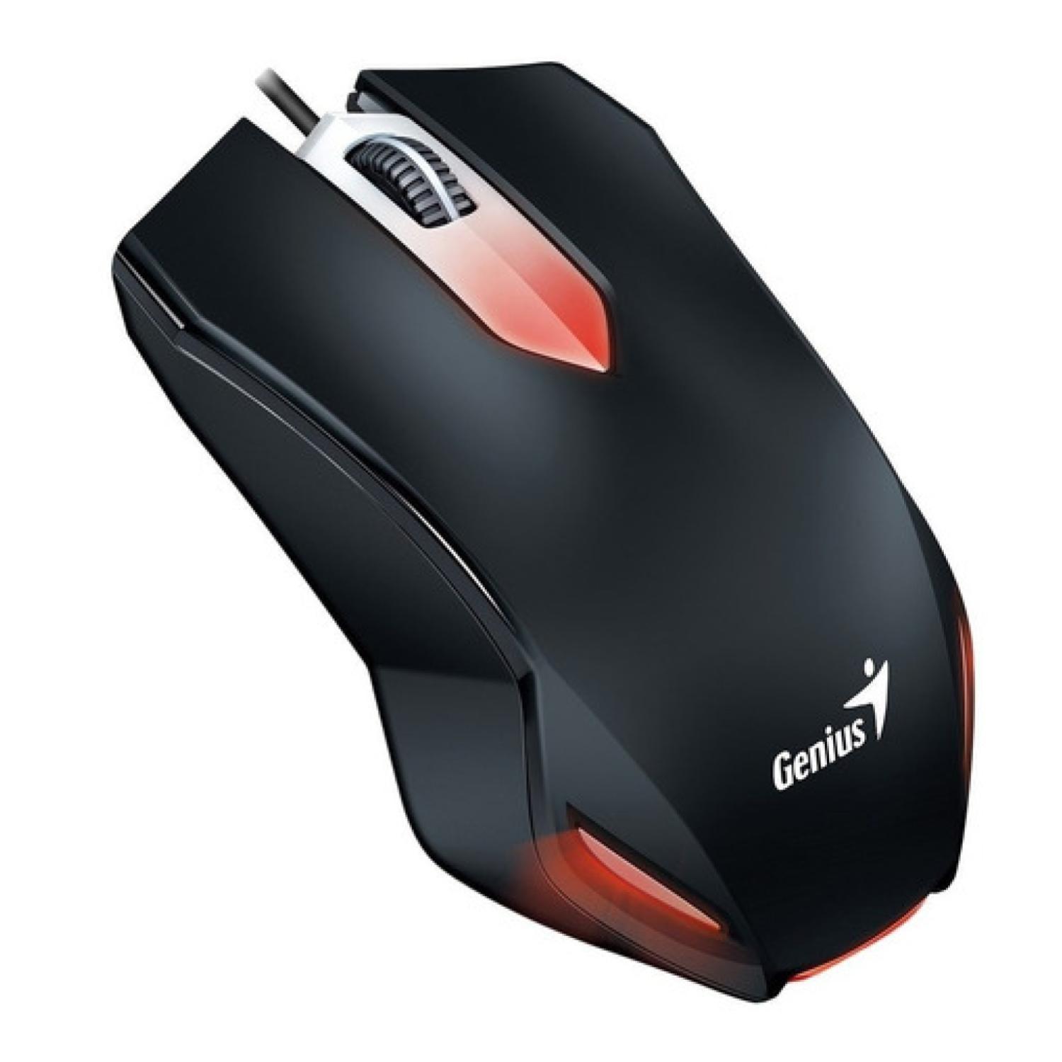 Mouse Alambrico USB 3 Botones 1000DPI X-G200 Negro -1