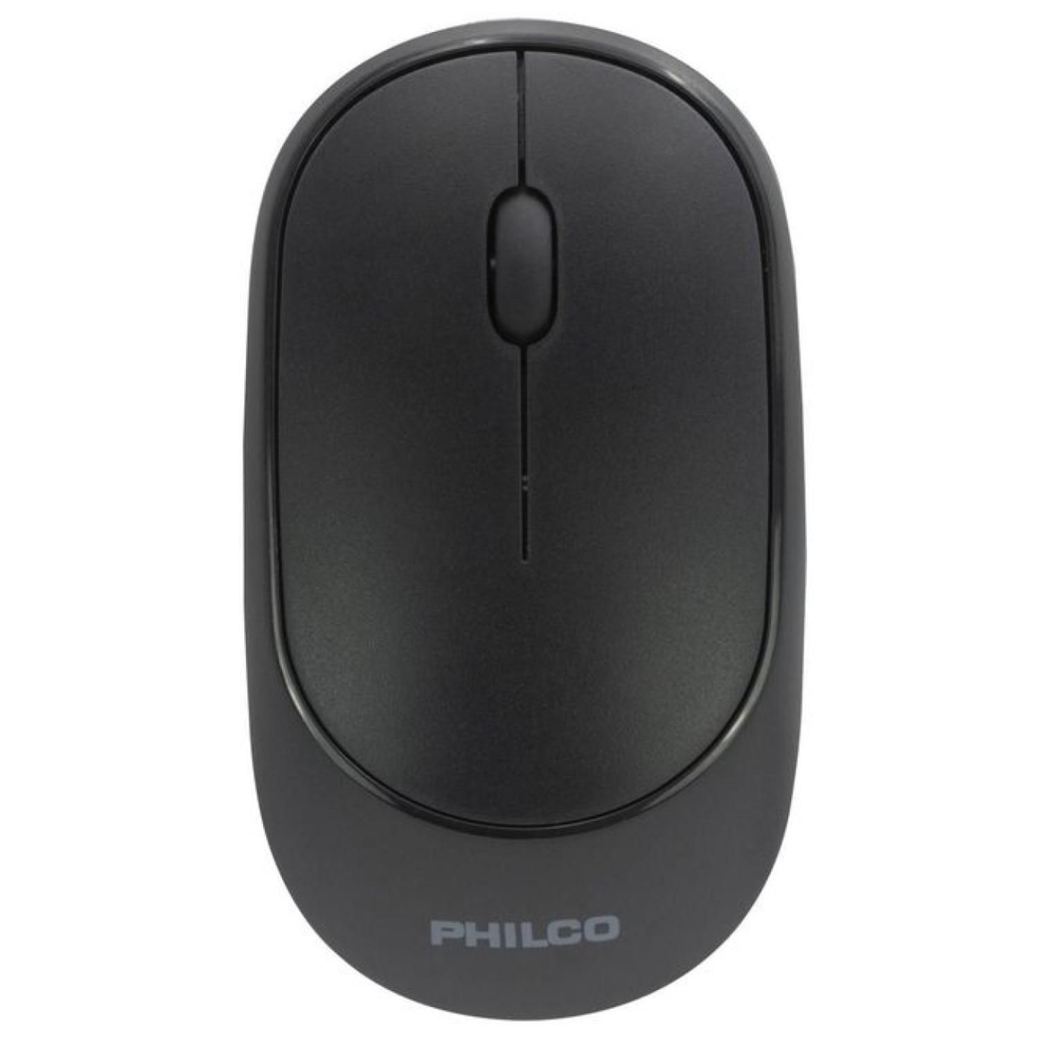 Mouse Inalambrico USB Silencioso 3 Botones Negro-0