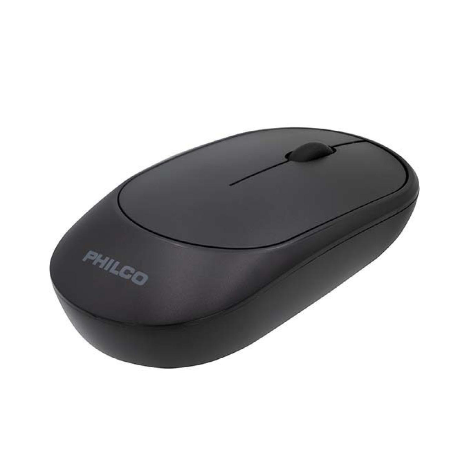 Mouse Inalambrico USB Silencioso 3 Botones Negro-2