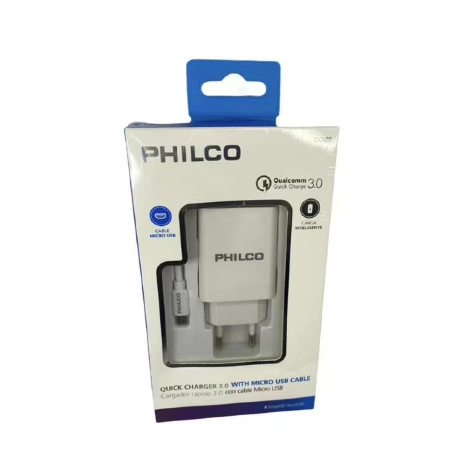 Cargador De Pared USB Carga Rapida Micro USB QC620 -2