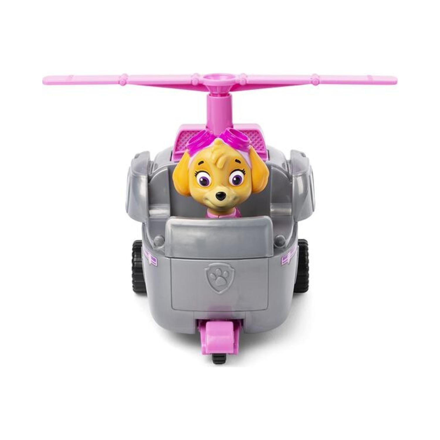 Juguete Skye Helicoptero Gris Friccion Paw Patrol-2