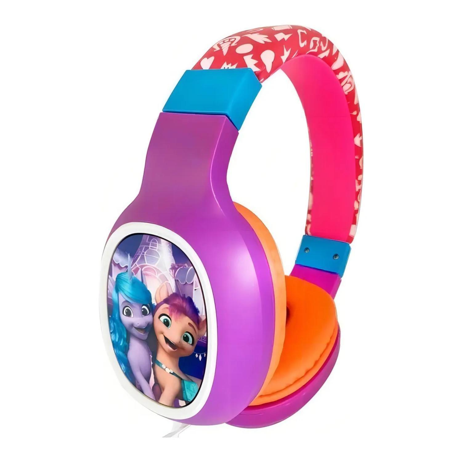 Audifonos Alambricos OverEar Infantil My Little Pony Morado-0