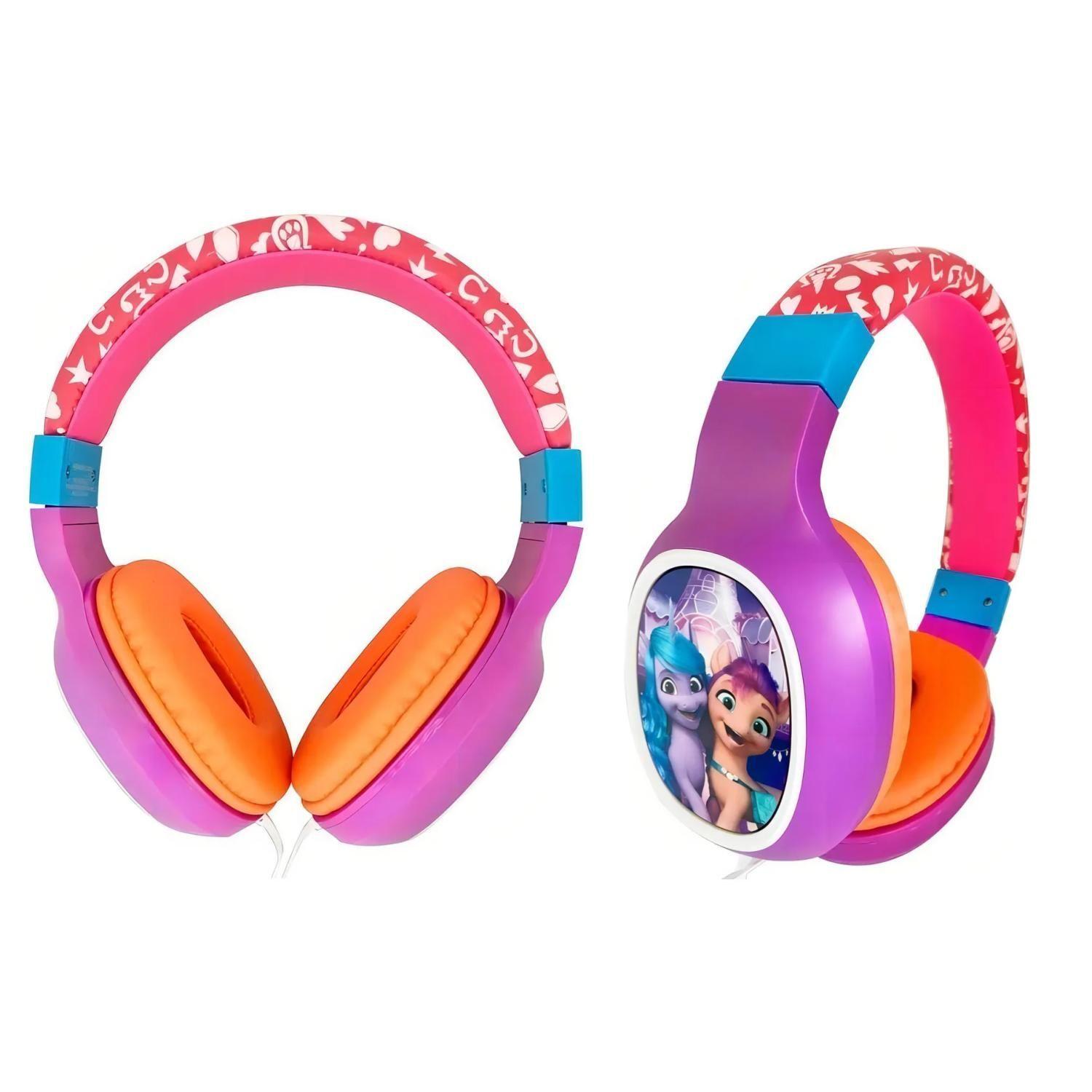 Audifonos Alambricos OverEar Infantil My Little Pony Morado-2