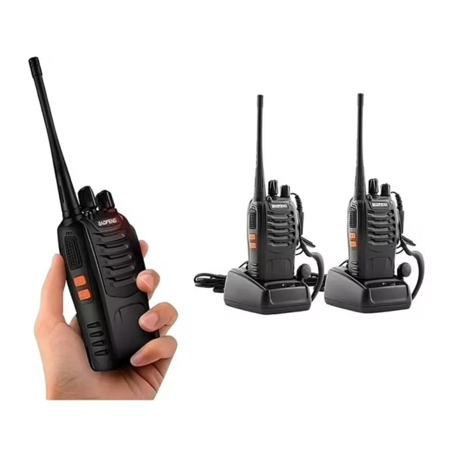 Radiotransmisor Walkie Talkie 5W 470Mhz UHF BF-888S-2