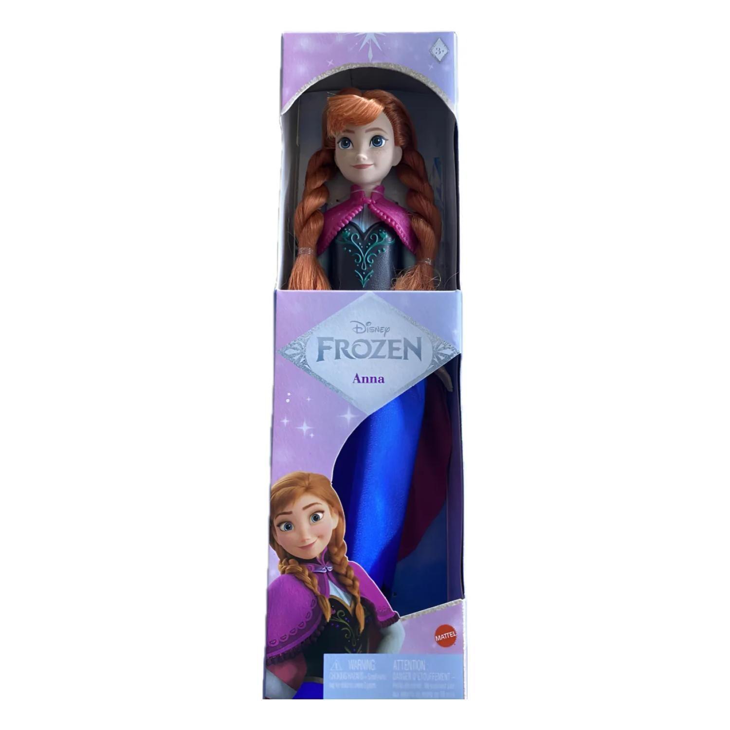 Juguete Figura Articulada Anna 30cm Frozen Infantil-3