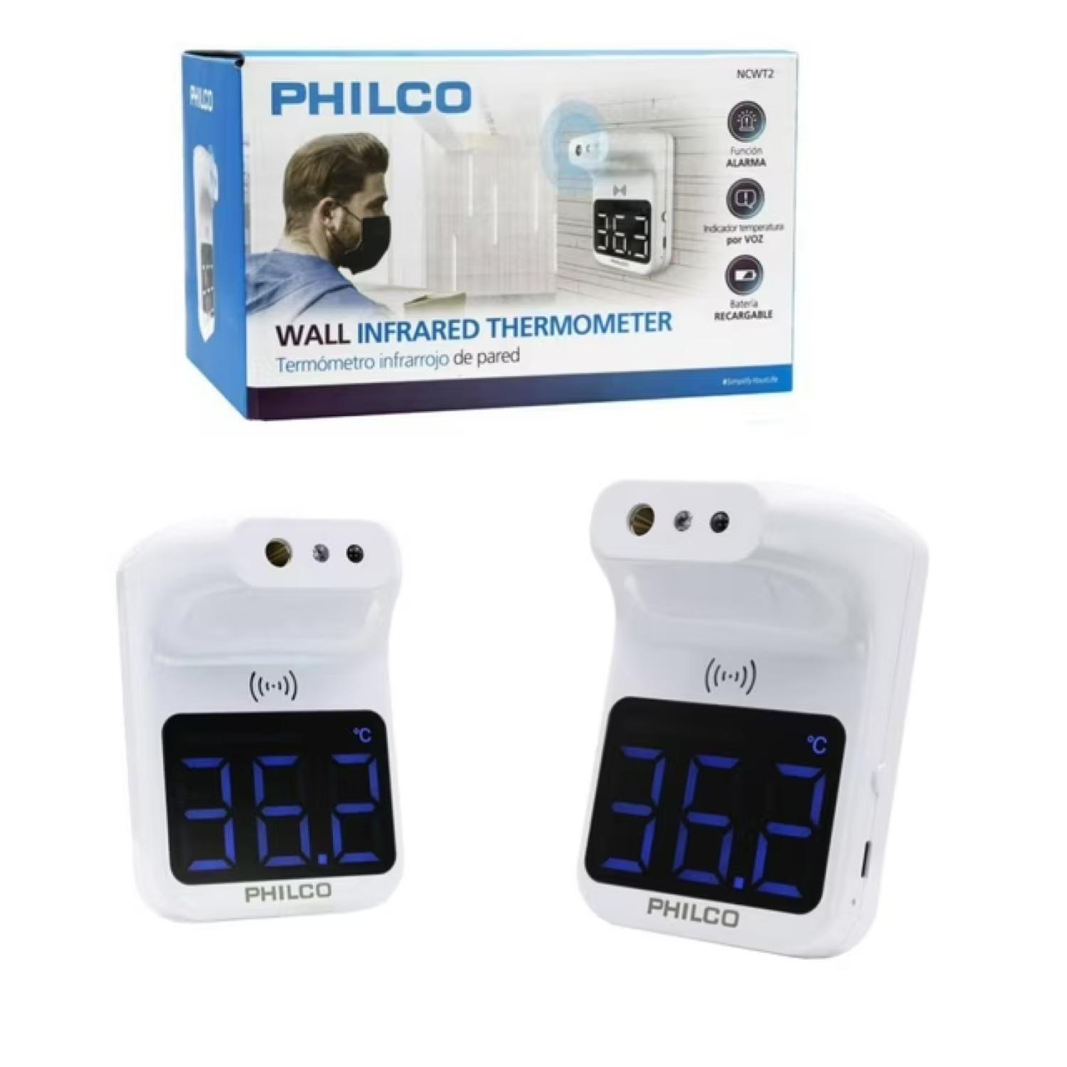 Mini Termometro Infrarrojo De Pared Blanco -2