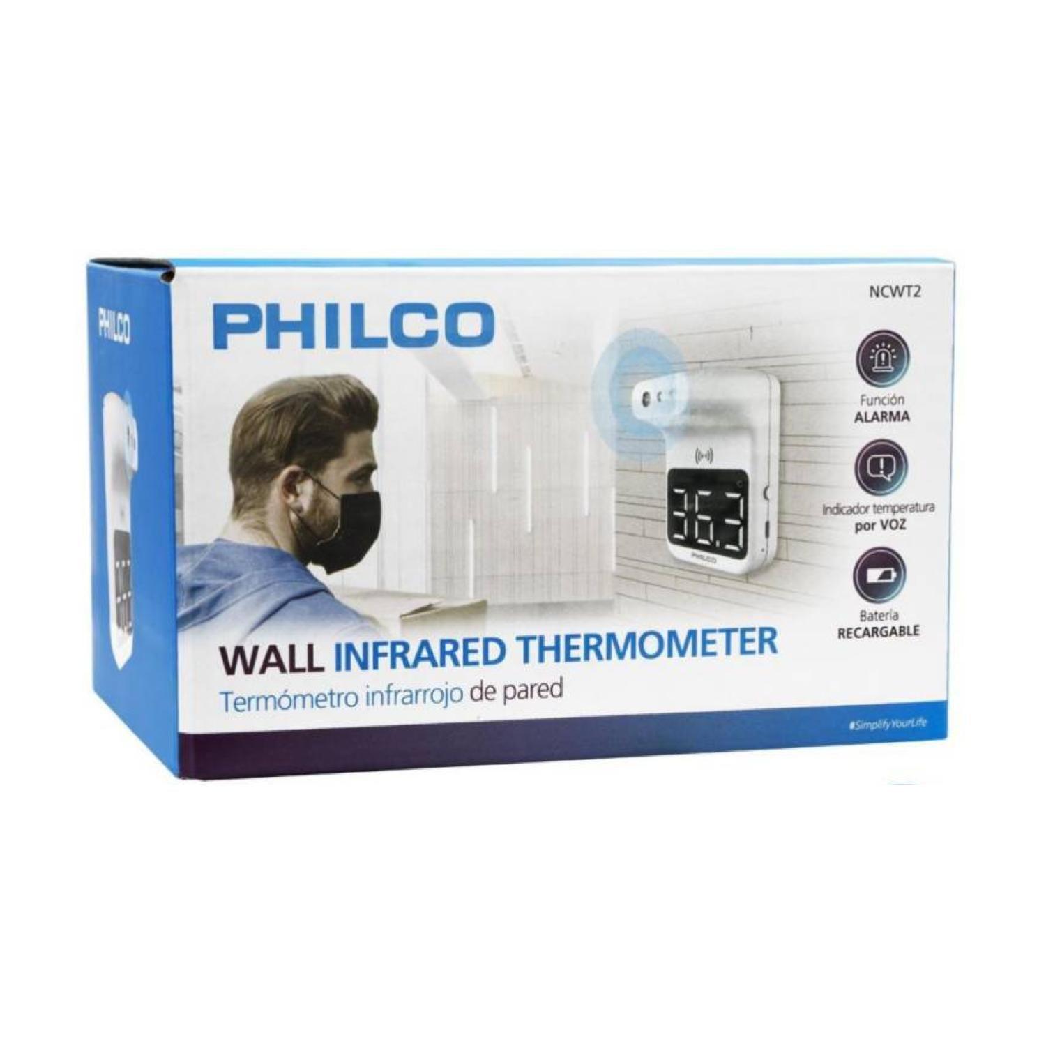 Mini Termometro Infrarrojo De Pared Blanco -3