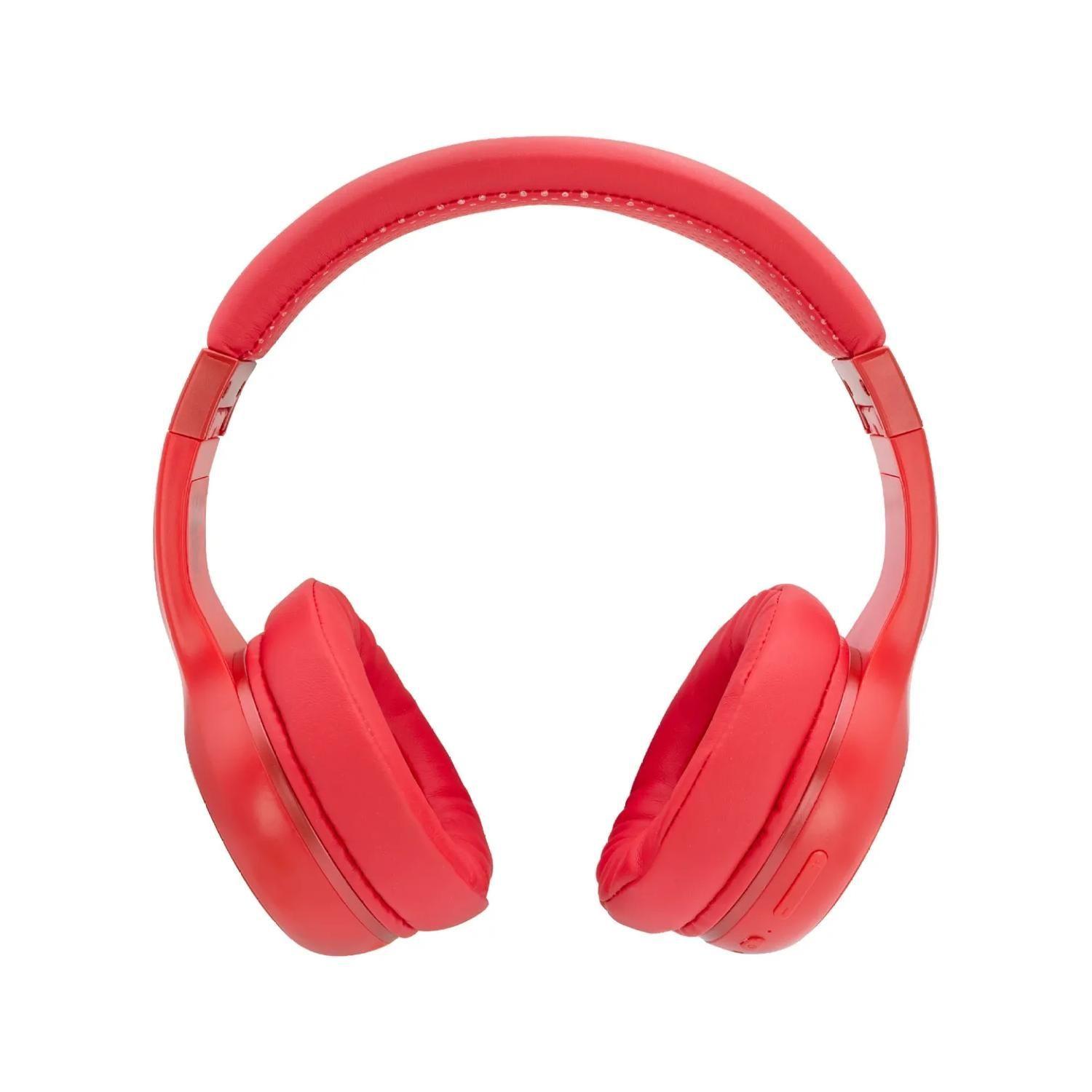 Audifonos Bluetooth OverEar Plegables Rojo XT220 Motorola-1