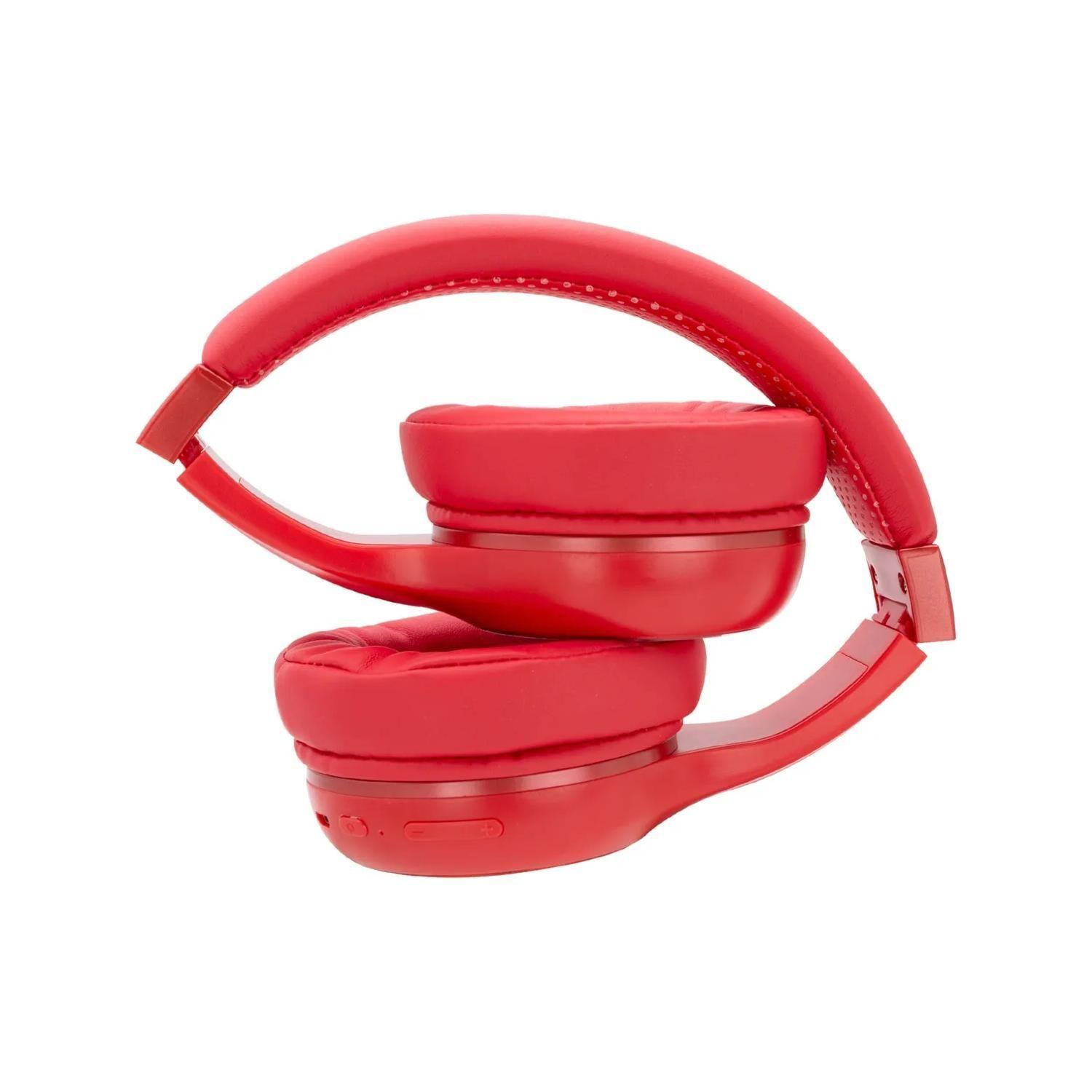 Audifonos Bluetooth OverEar Plegables Rojo XT220 Motorola-2