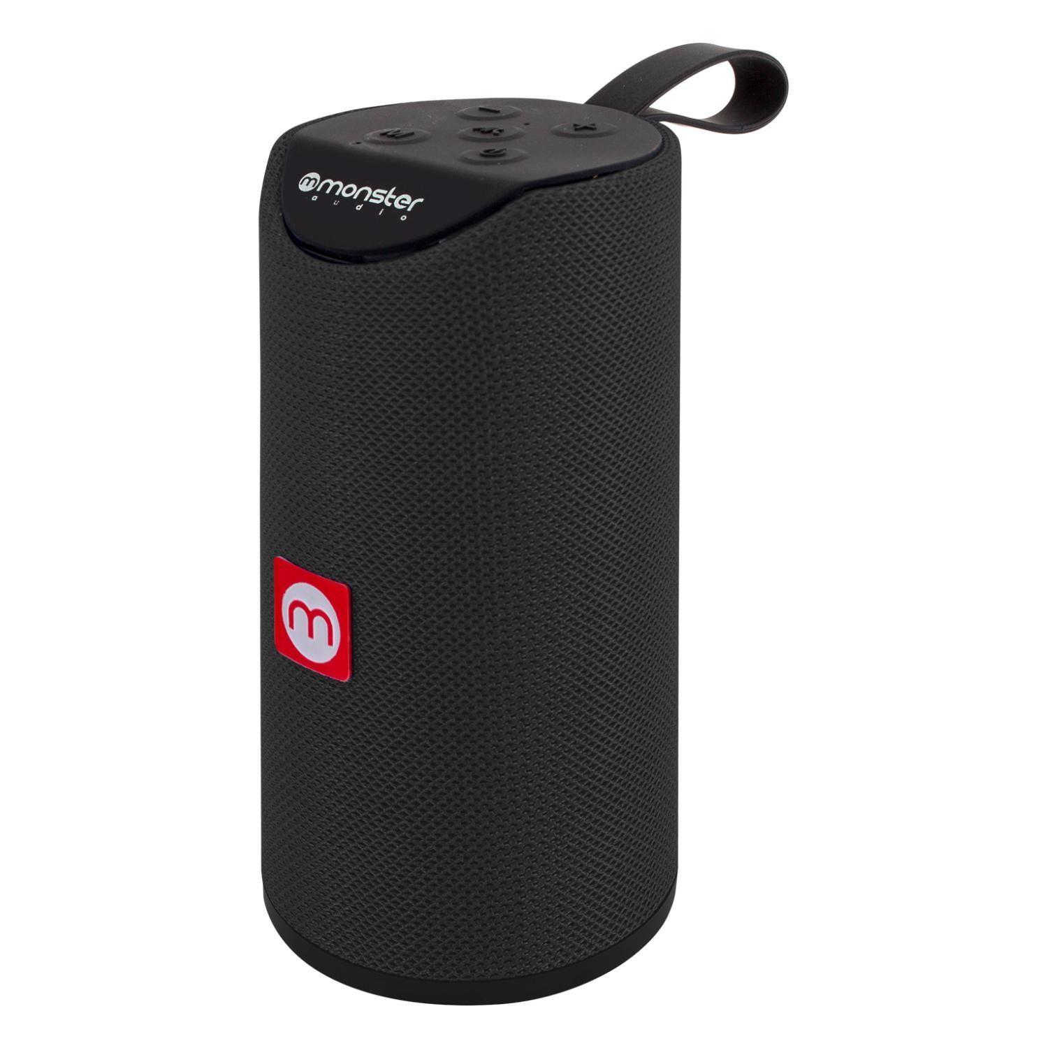 Parlante Inalambrico Bluetooth TWS AUX Micro SD Negro -0