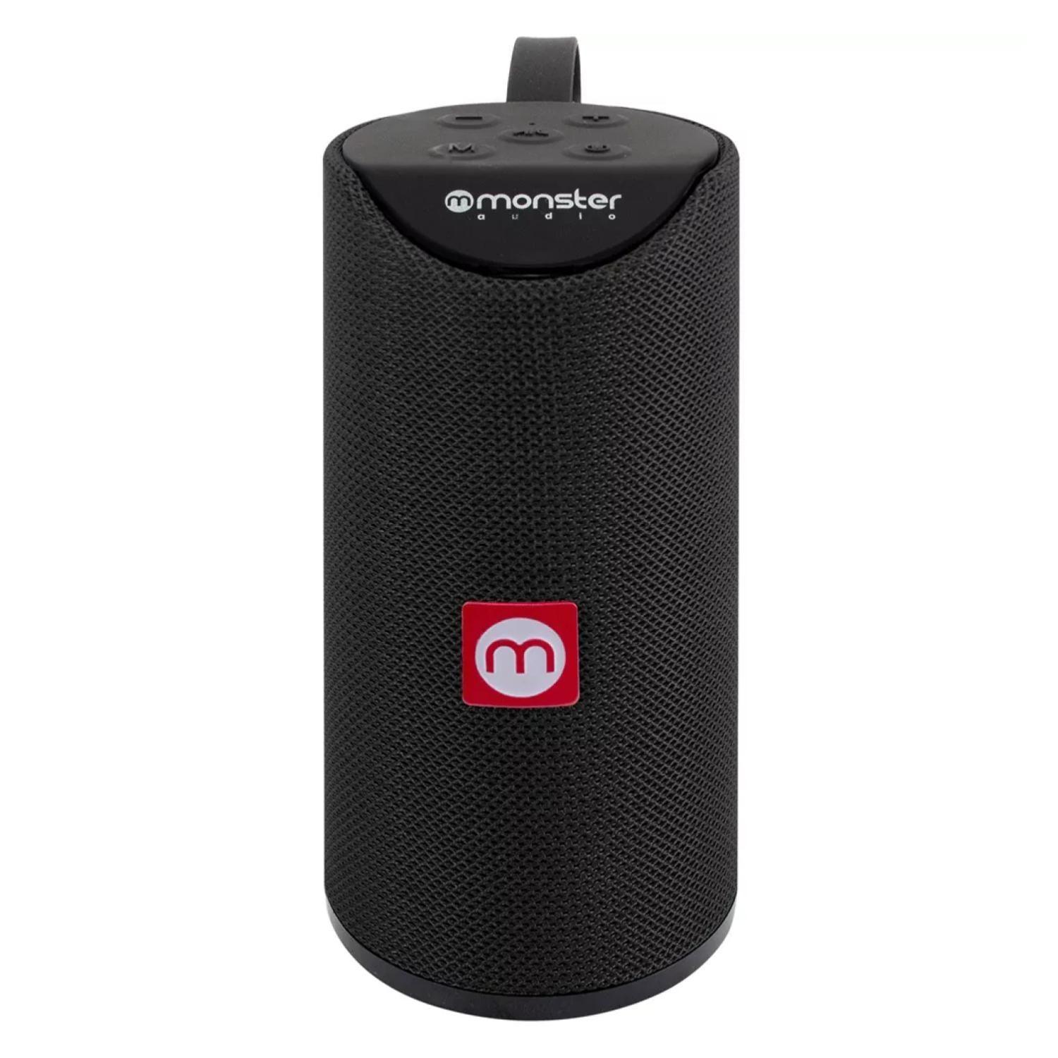 Parlante Inalambrico Bluetooth TWS AUX Micro SD Negro -1