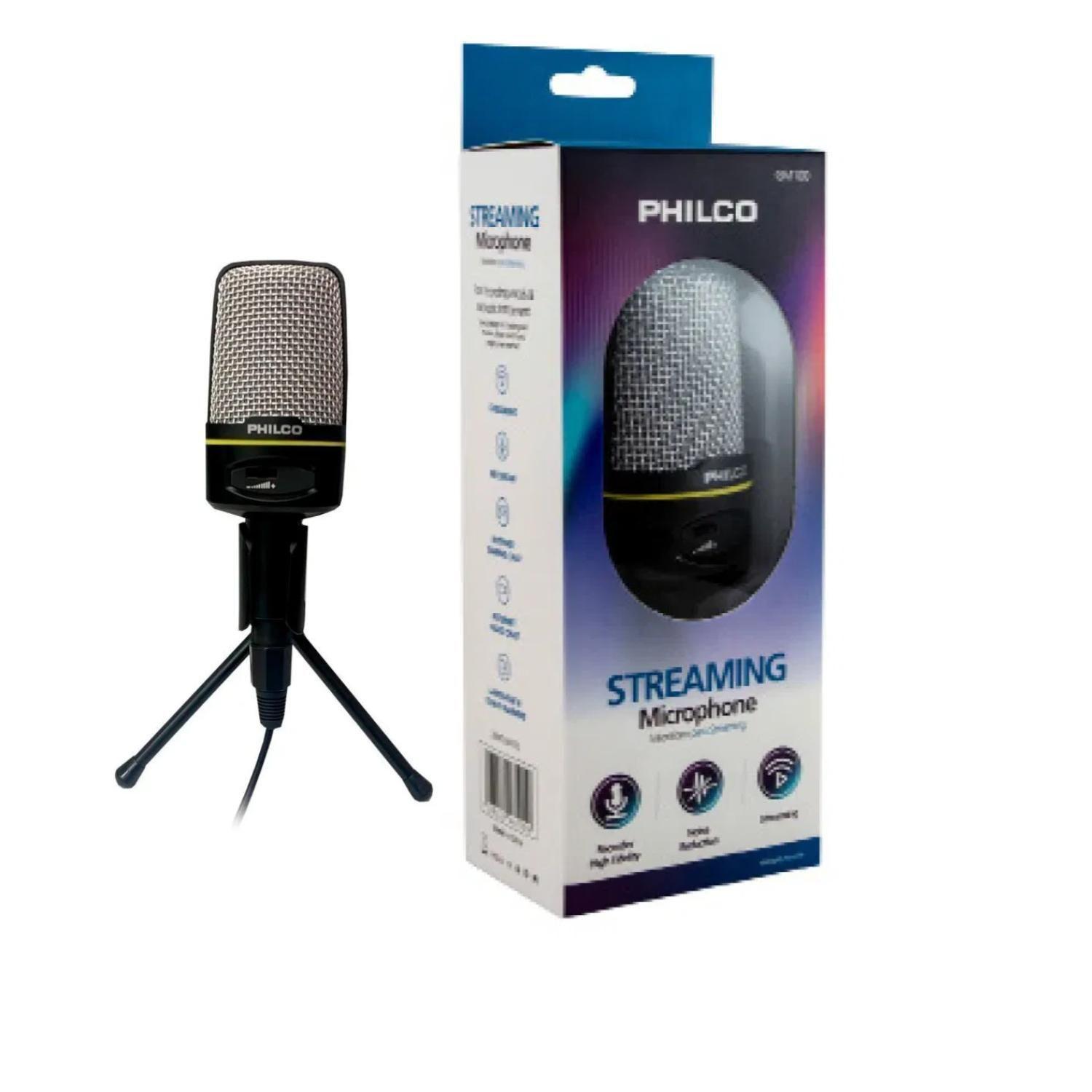 Microfono Condensador Semi Profesional Jack 3.5 Con Tripode -2