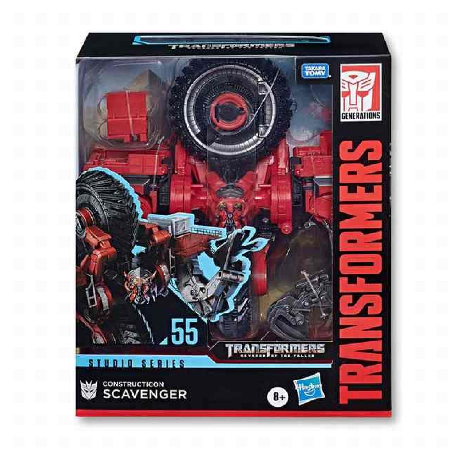 Juguete Transformers Constructicon Scavenger 55 Studio Series-4