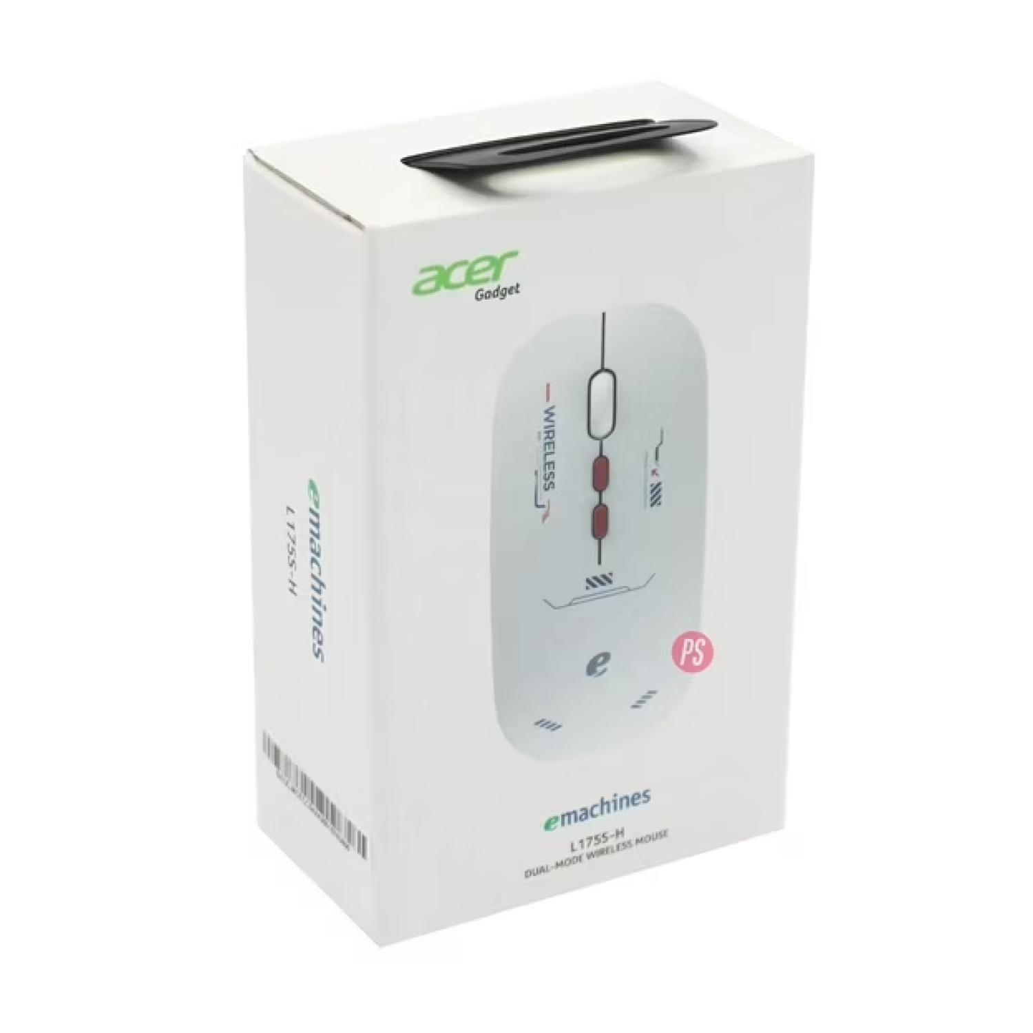 Mouse Inalambrico Doble USB 5 Botones 1600DPI L175S-H-3