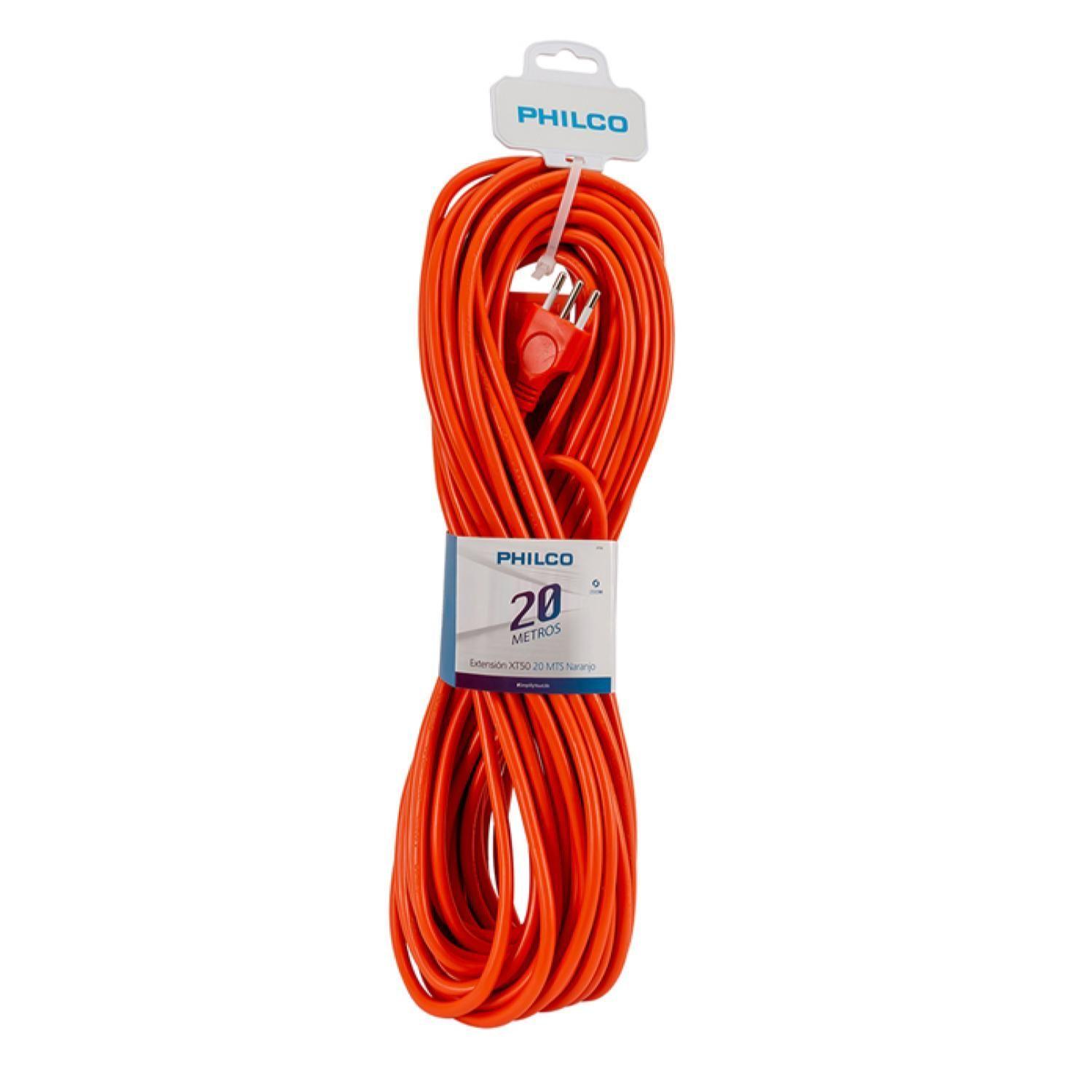 Extension Alargador 20Mts 2500W Naranjo XT50 -2