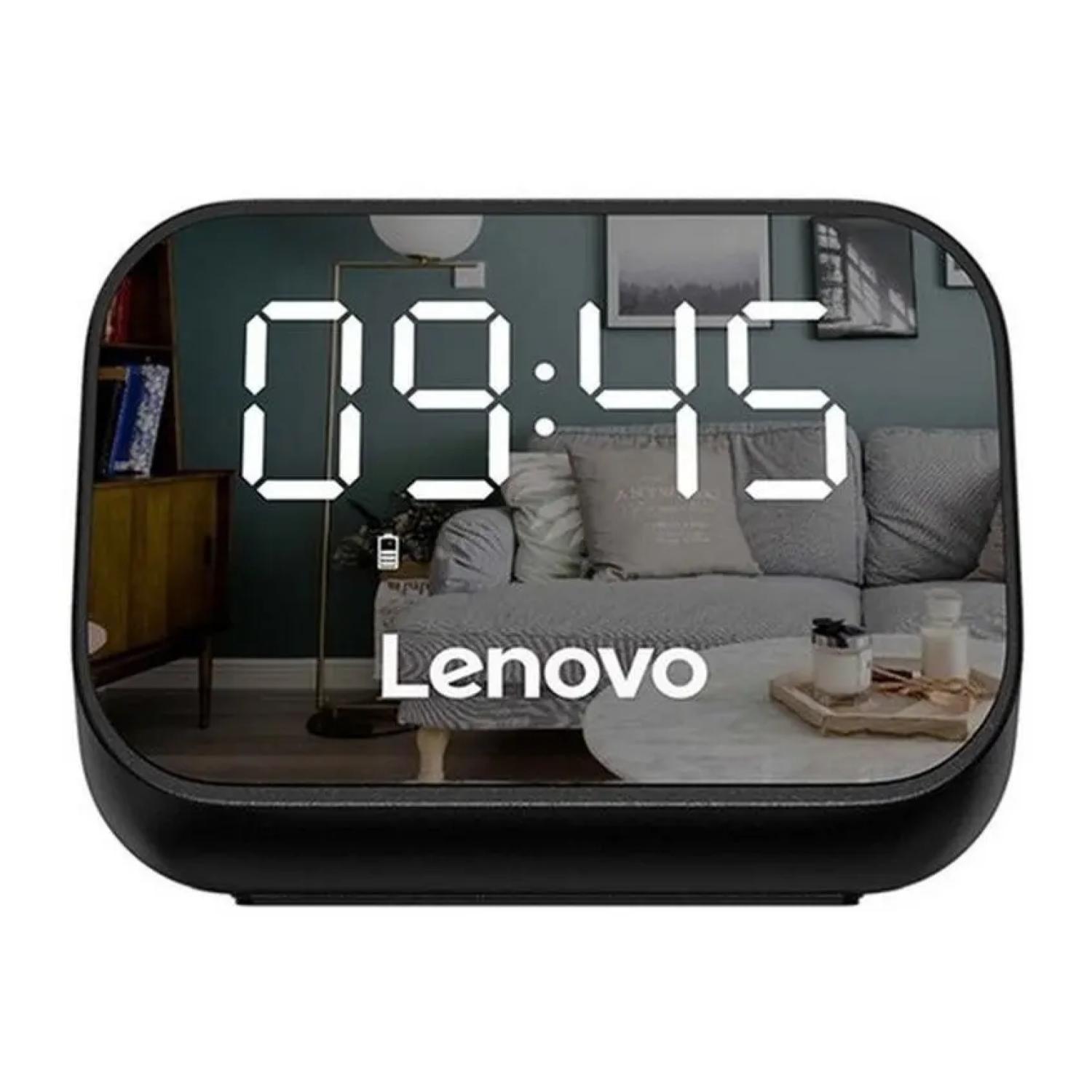 Parlante Con Reloj Alarma Bluetooth 10W Negro TS13 Lenovo-2