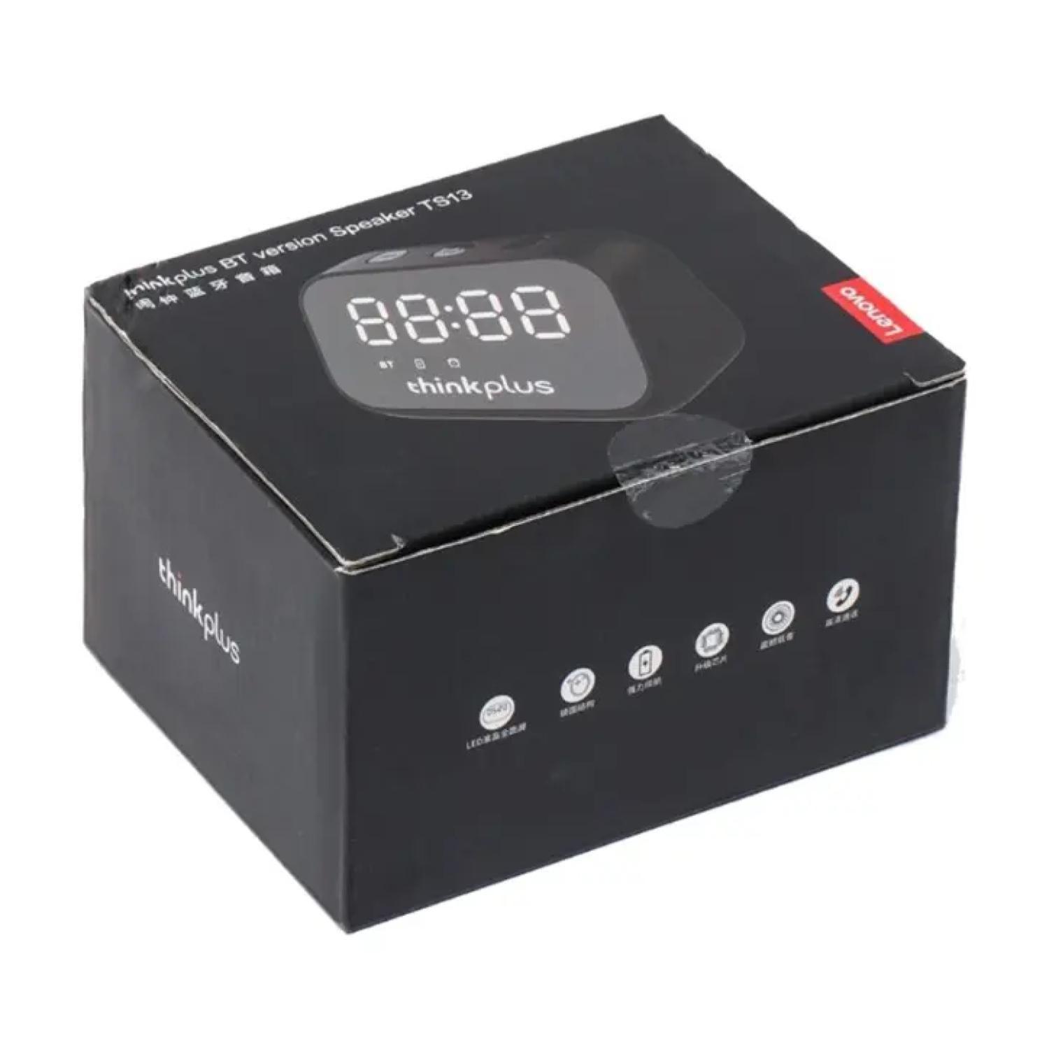 Parlante Con Reloj Alarma Bluetooth 10W Negro TS13 Lenovo-3