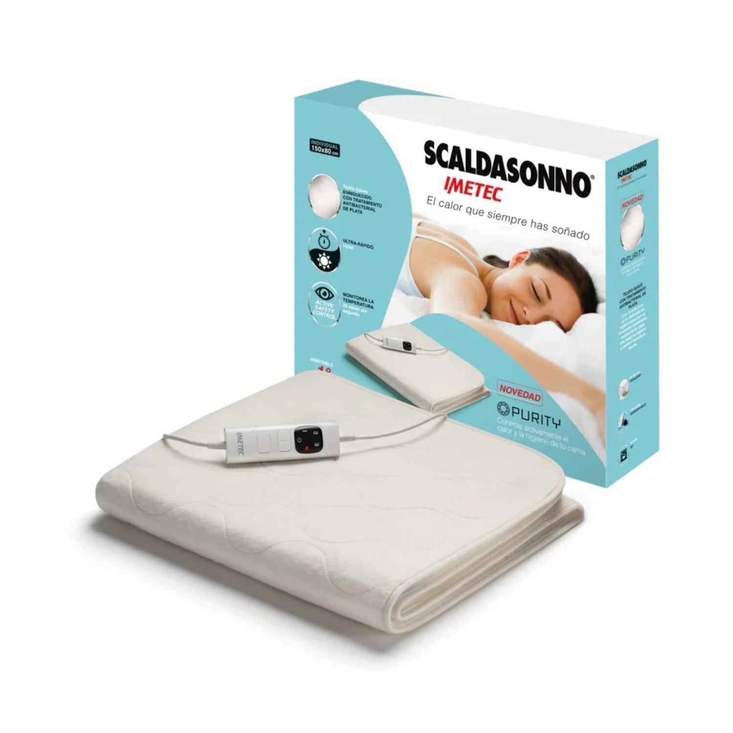 Calientacama 1 Plaza Individual 150x80CM 4 Temperaturas Purity-3