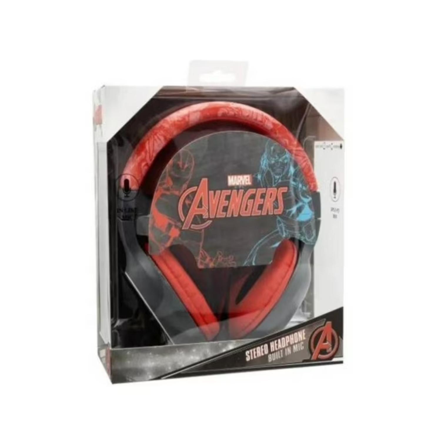 Audifonos Alambricos OverEar IronMan Infantil Avengers Teen-2