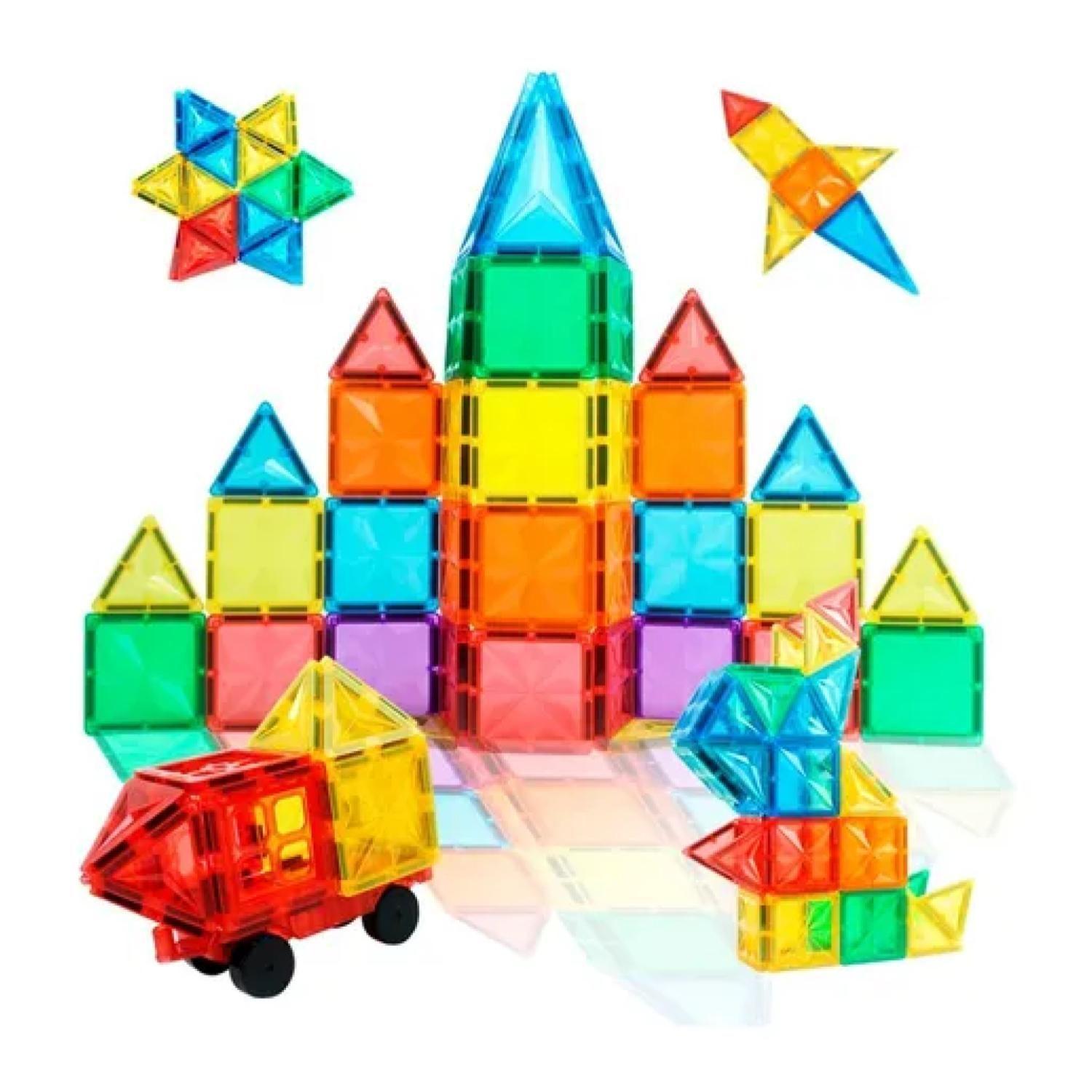 Juguete Bloques Magneticos 32PZS De Construccion Infantil-3