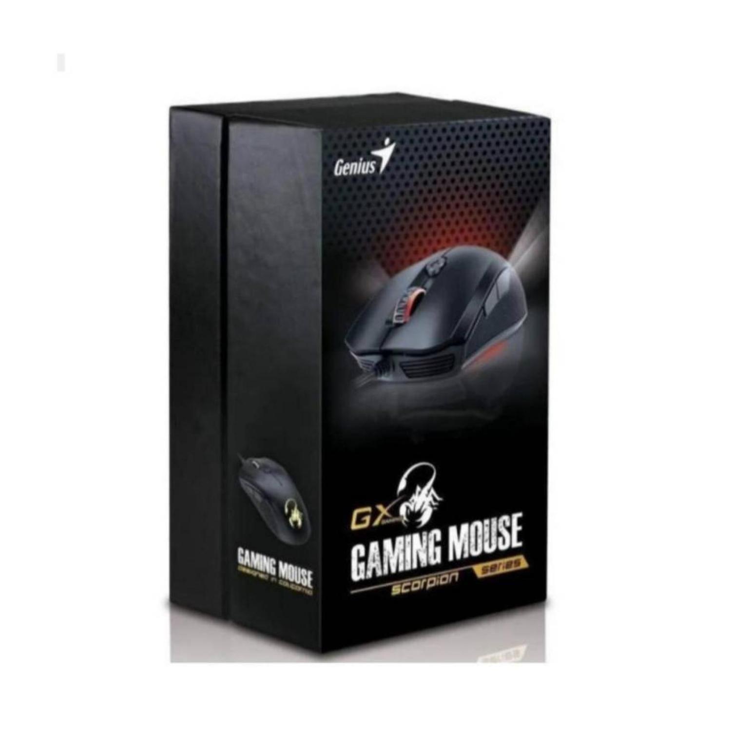 Mouse Gamer Alambrico 6B 4000DPI Scorpion M6-400 -2