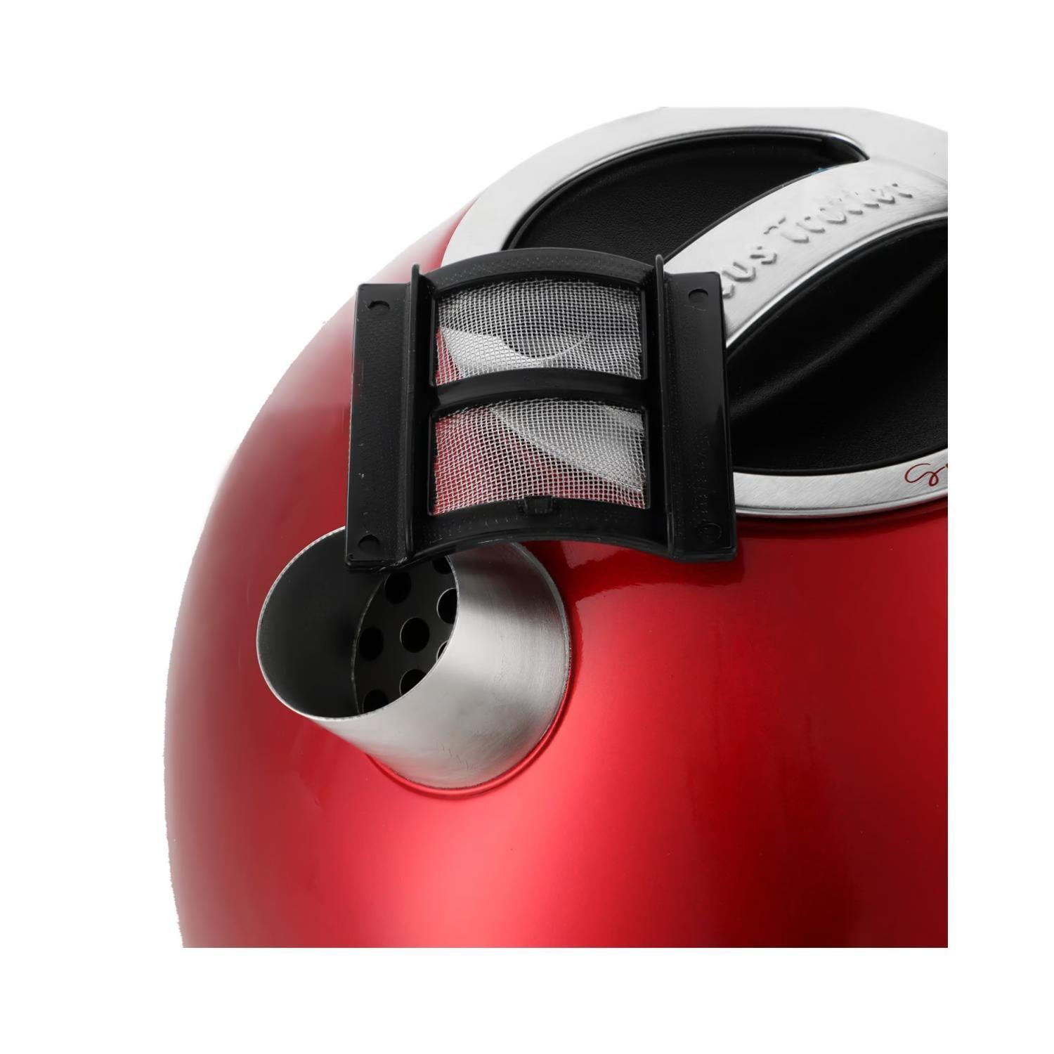 Hervidor Electrico 1800ml Rojo Ut-Lecker18R-2