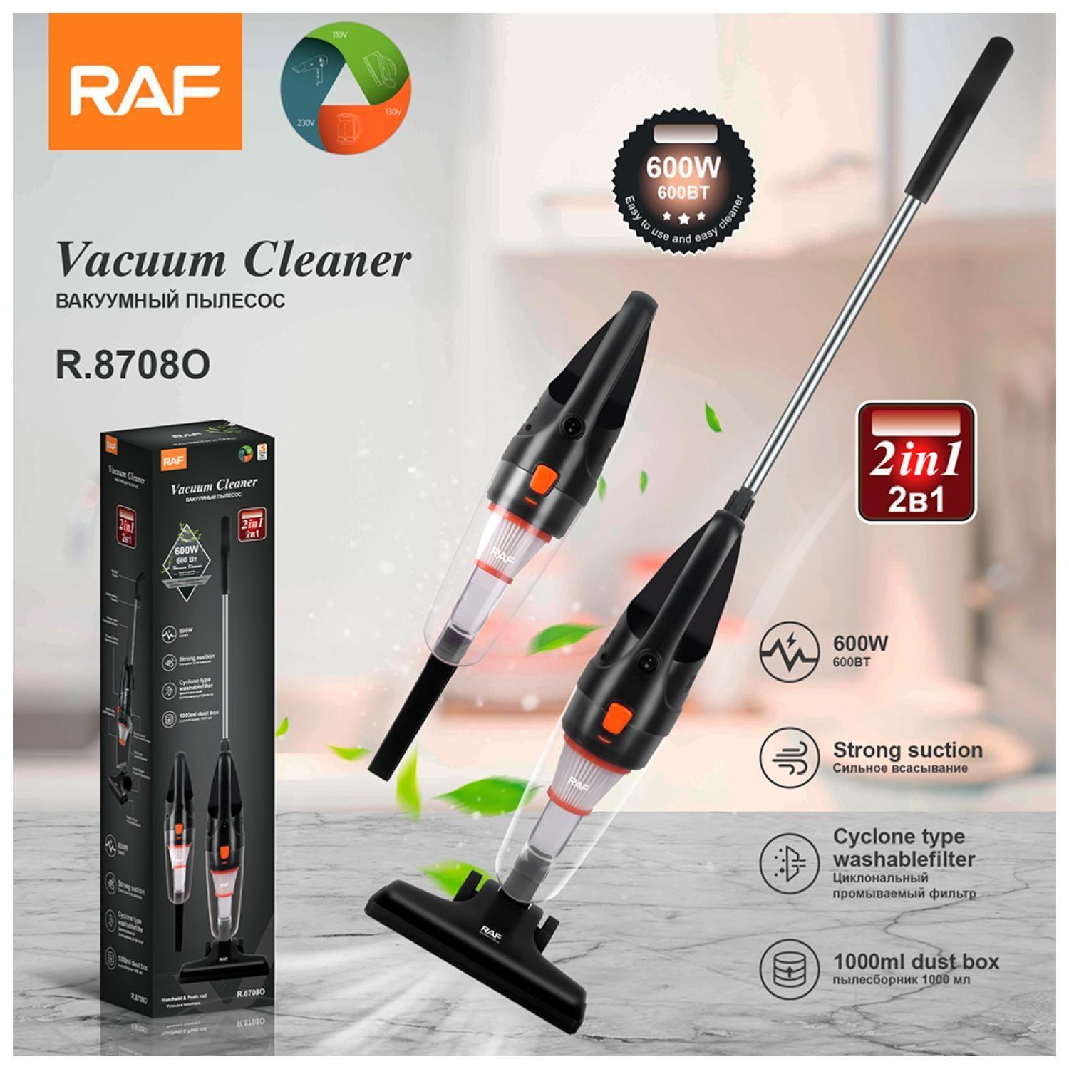 Aspiradora Portatil 2 En 1 600W Con Accesorios R8708-3