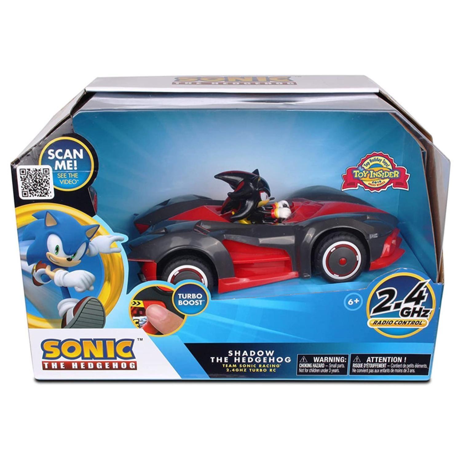 Juguete Figura Shadow Sonic The Hedgehog Auto A Control Remoto-3