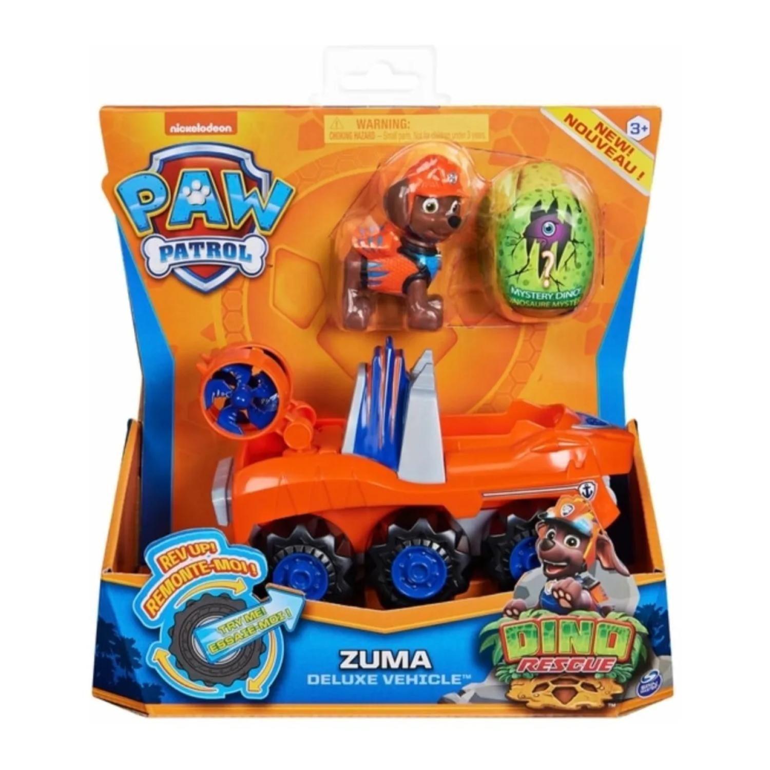 Juguete Zuma Camion Dino Naranja Friccion Paw Patrol-0