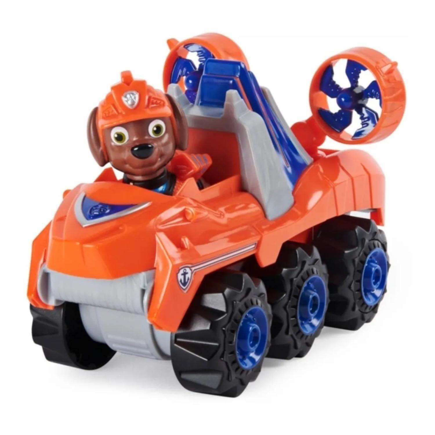 Juguete Zuma Camion Dino Naranja Friccion Paw Patrol-1