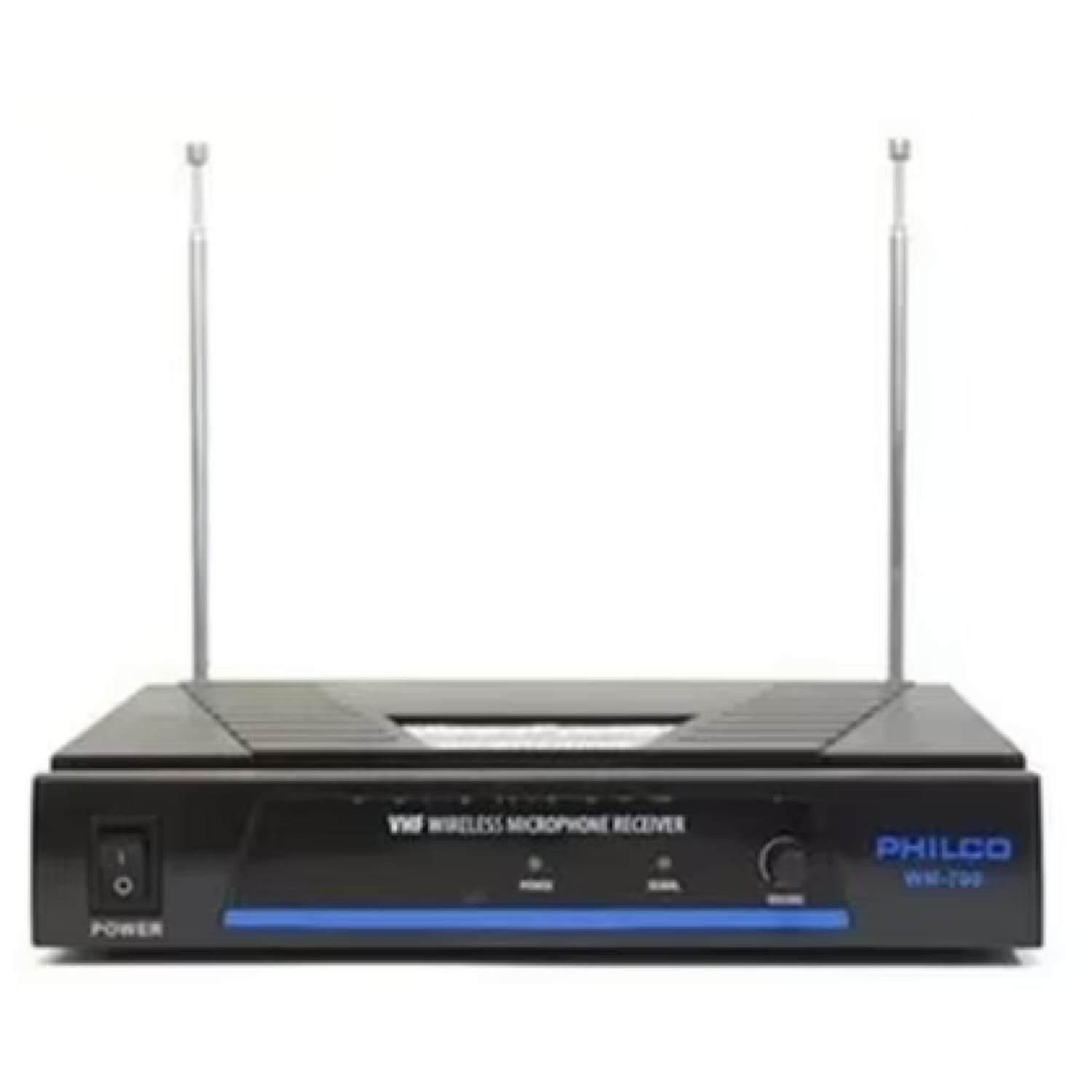 Microfono Inalambrico VHF Negro WM700 -2