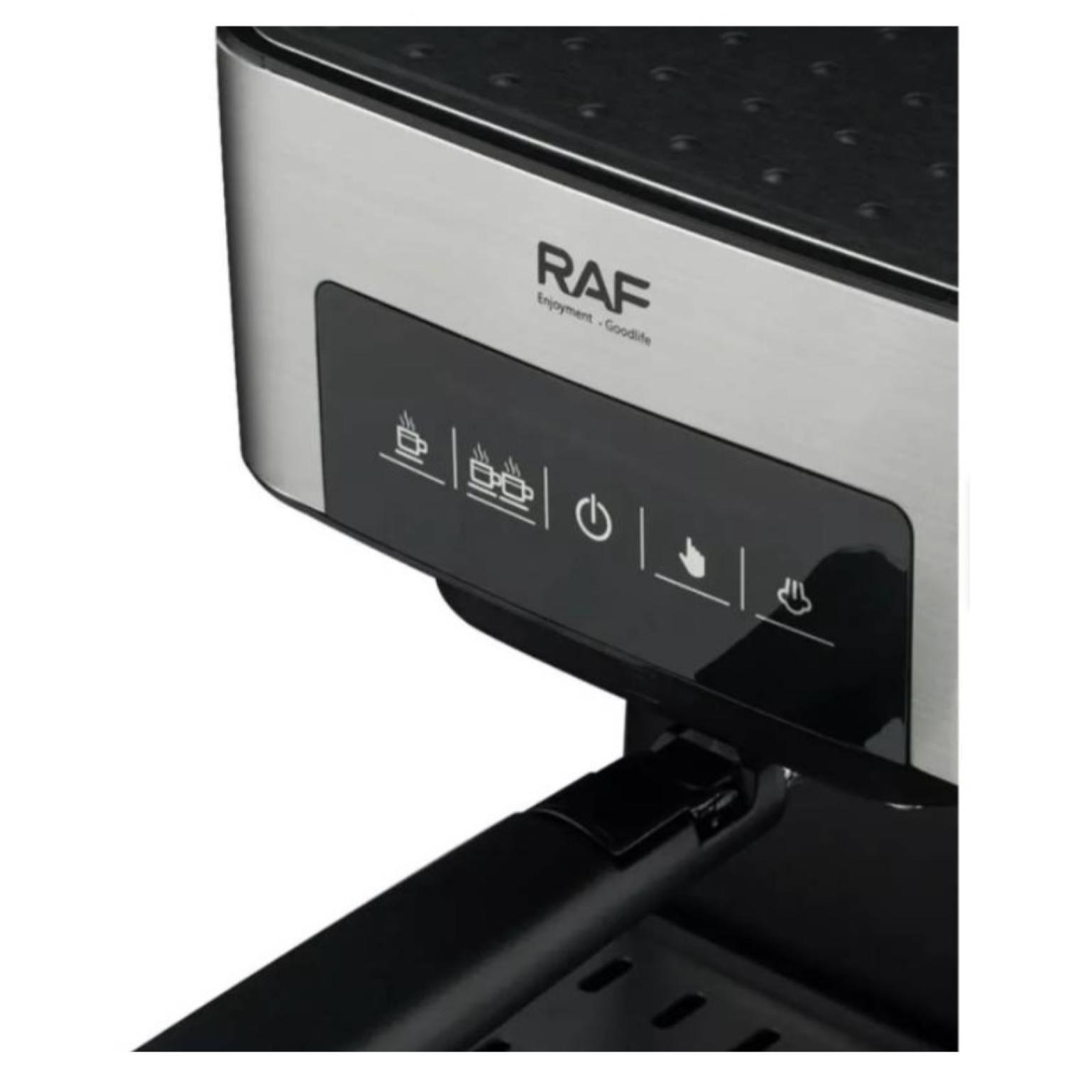 Cafetera Espresso Con Espumador 10 Tazas 850W R136 Raf-1