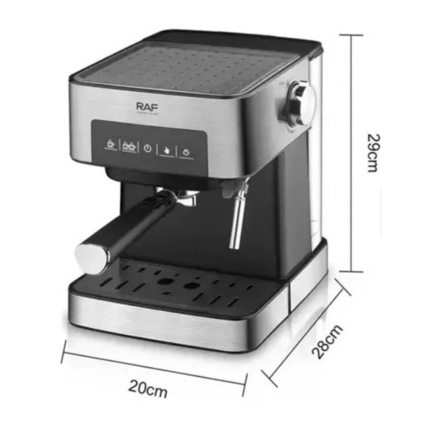 Cafetera Espresso Con Espumador 10 Tazas 850W R136 Raf-4