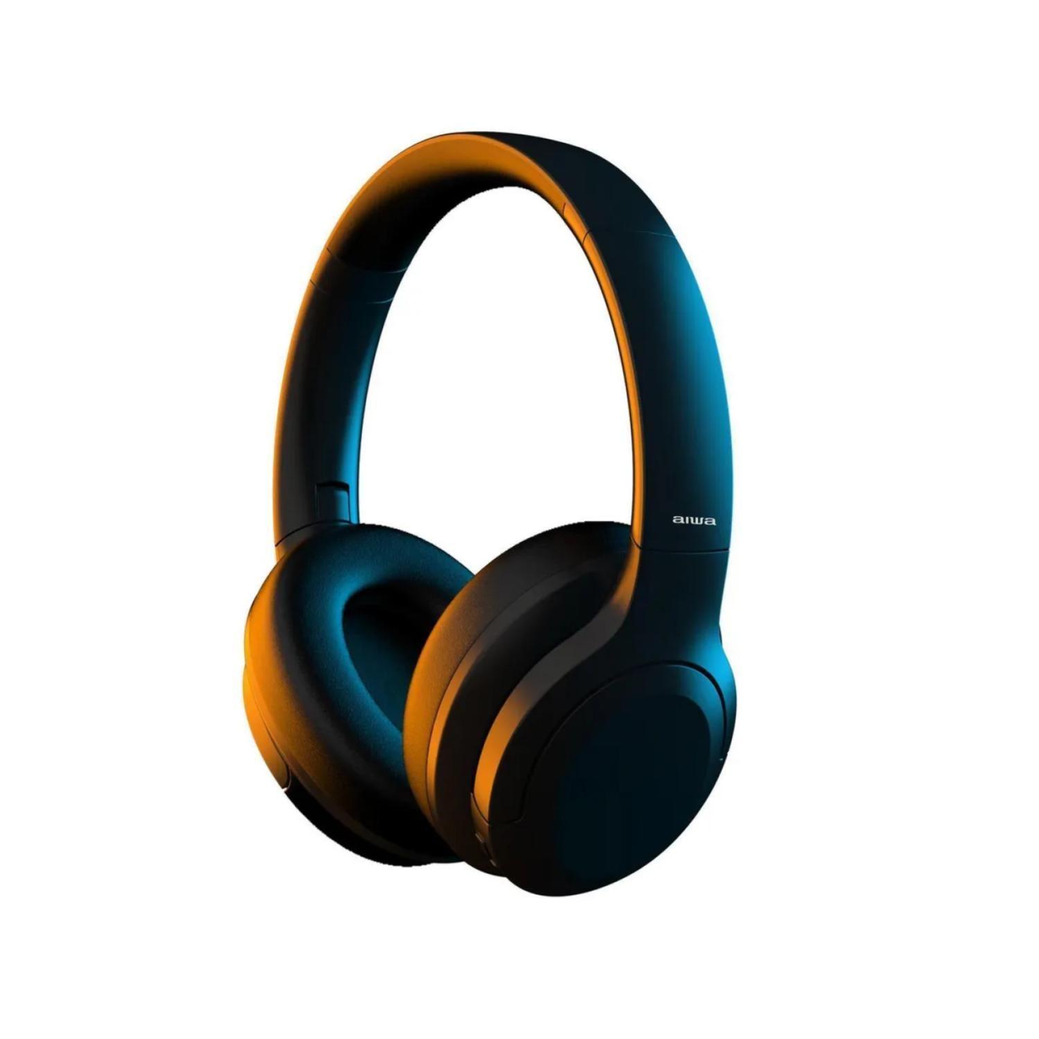 Audifonos Bluetooth OverEar Plegables Negro AW 45ANC Aiwa-0