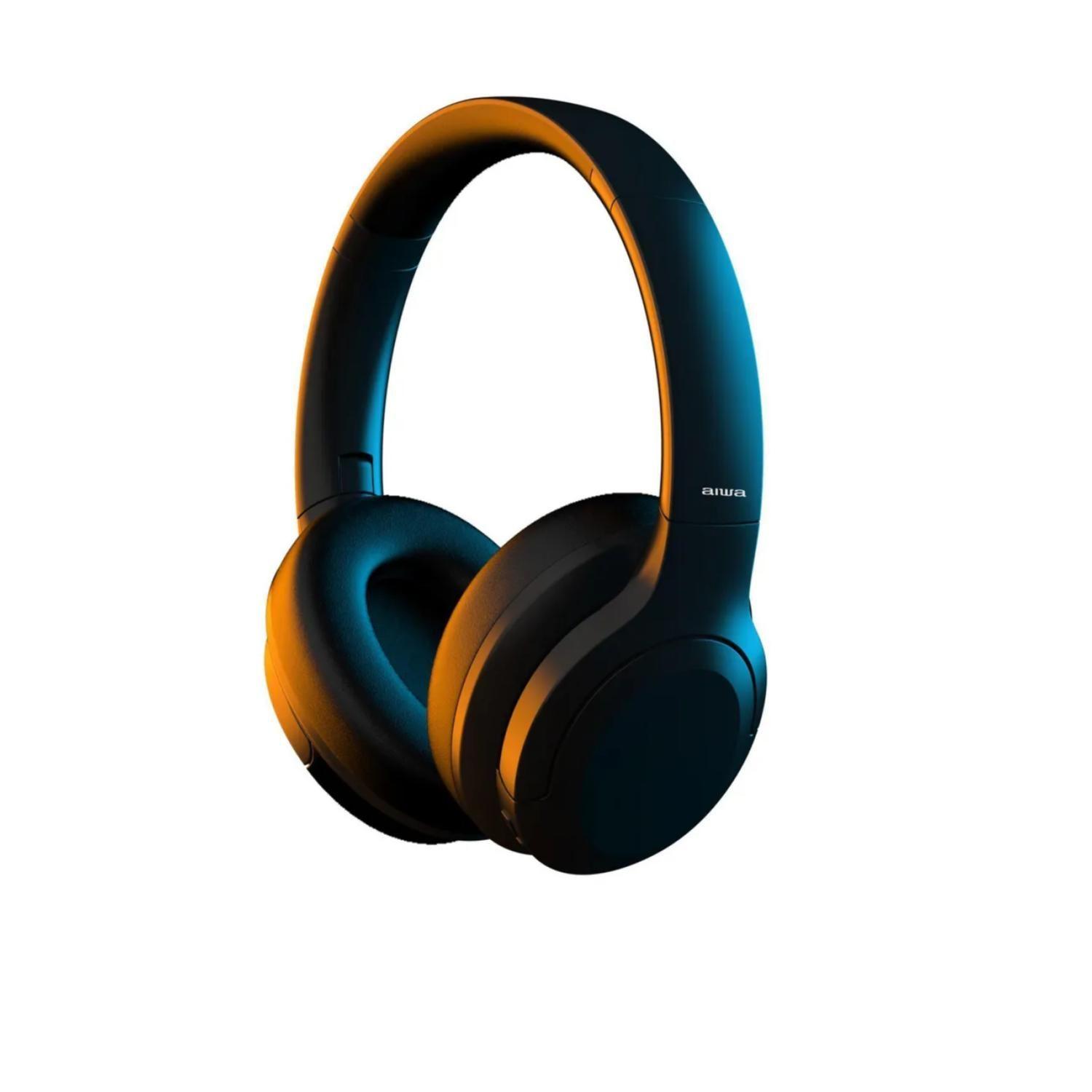 Audifonos Bluetooth OverEar Plegables Negro AW 45ANC Aiwa-2
