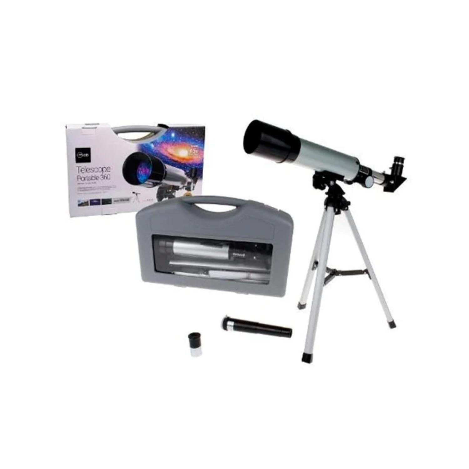 Telescopio Monocular Portatil 50x360mm Con Tripode 7709-3