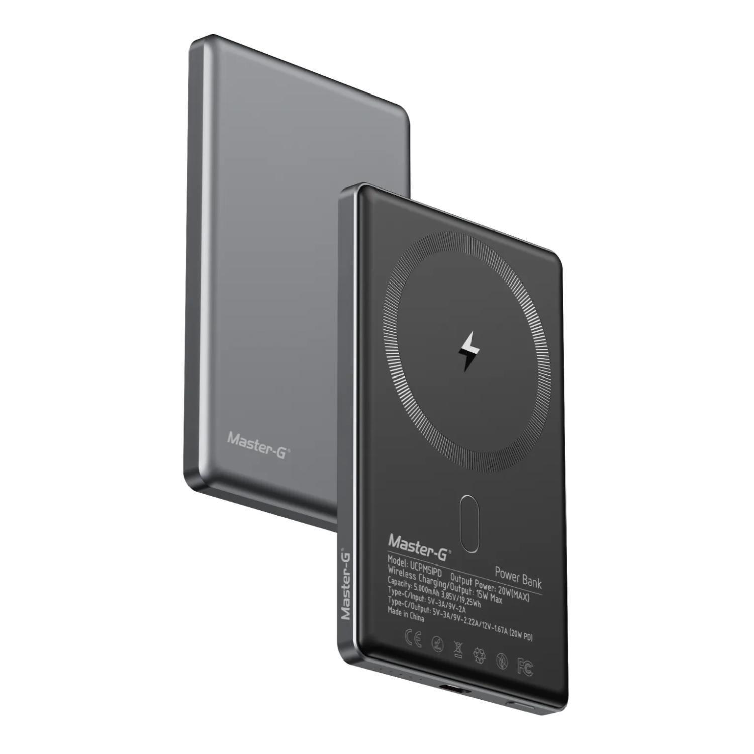 PowerBank Cargador Portatil 5000mAh 15W MagSafe Master-G-0