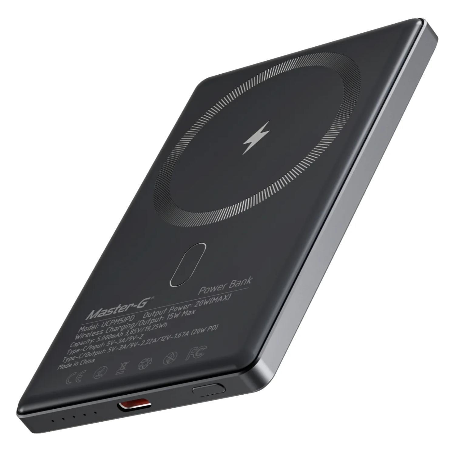 PowerBank Cargador Portatil 5000mAh 15W MagSafe Master-G-1