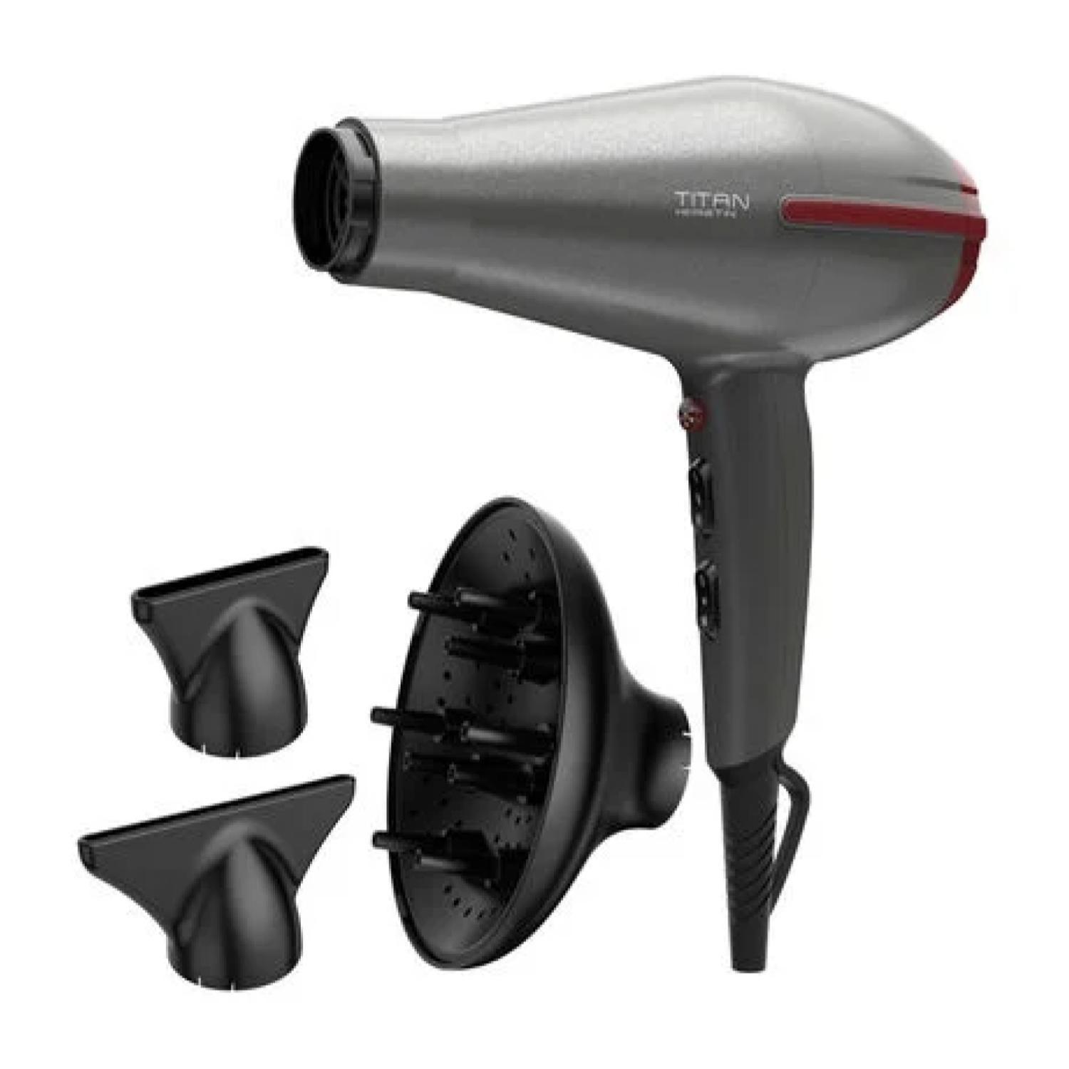 Secador De Pelo 3 Temperaturas 2 Velocidades 2200W Diamond Titan Keratin-3