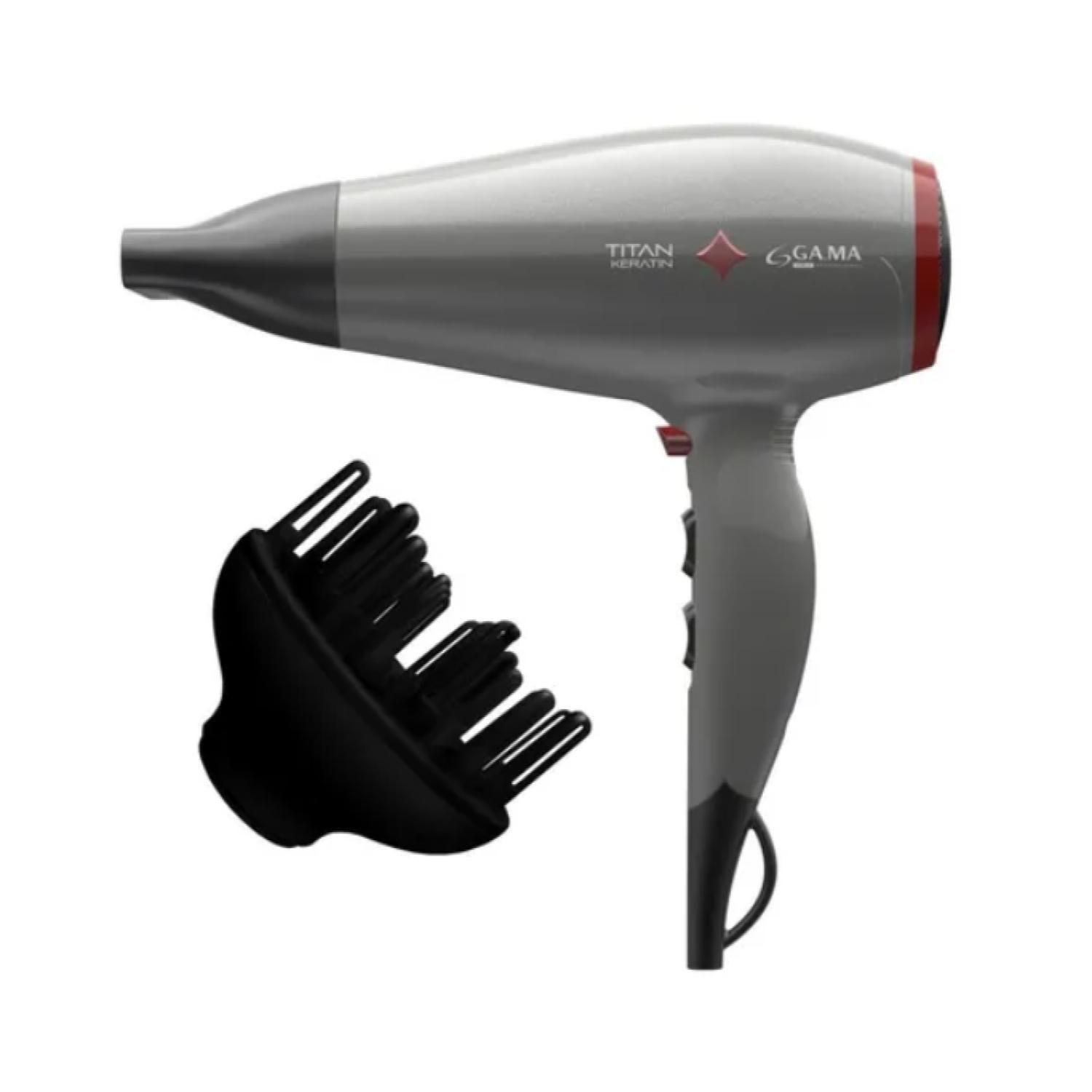 Secador De Pelo 3 Temperaturas 2 Velocidades 2200W Diamond Titan Keratin-4